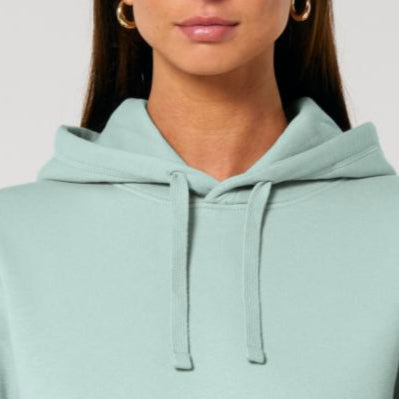 Bin da. Kann losgehen. - Bio Unisex Hoodie