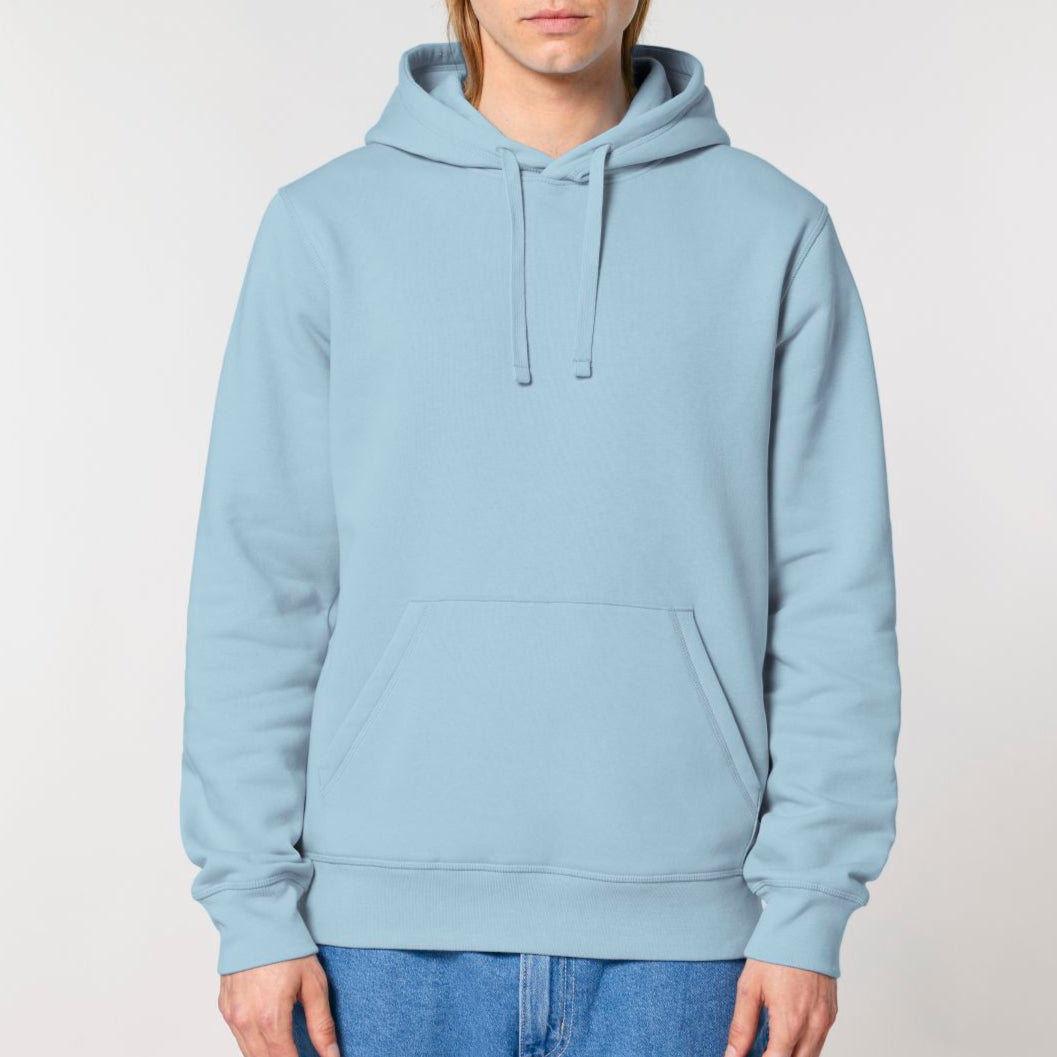 Du bist (Herz) - Bio Unisex Hoodie