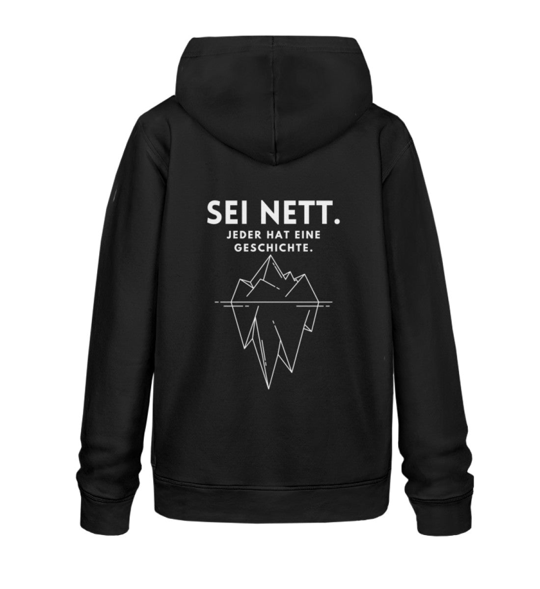 Sei nett - Bio Unisex Hoodie