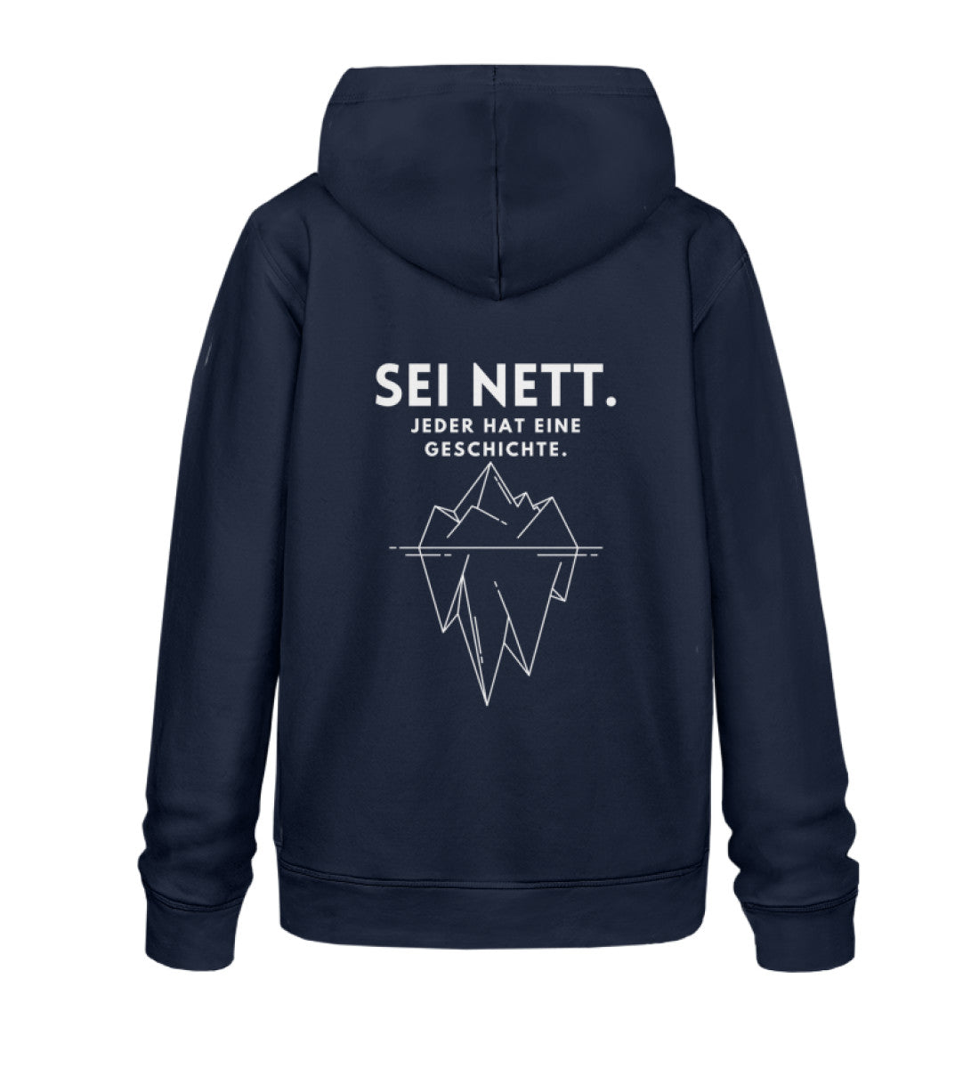Sei nett - Bio Unisex Hoodie