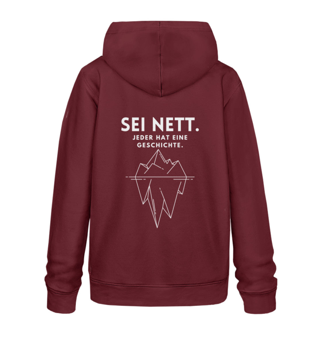 Sei nett - Bio Unisex Hoodie