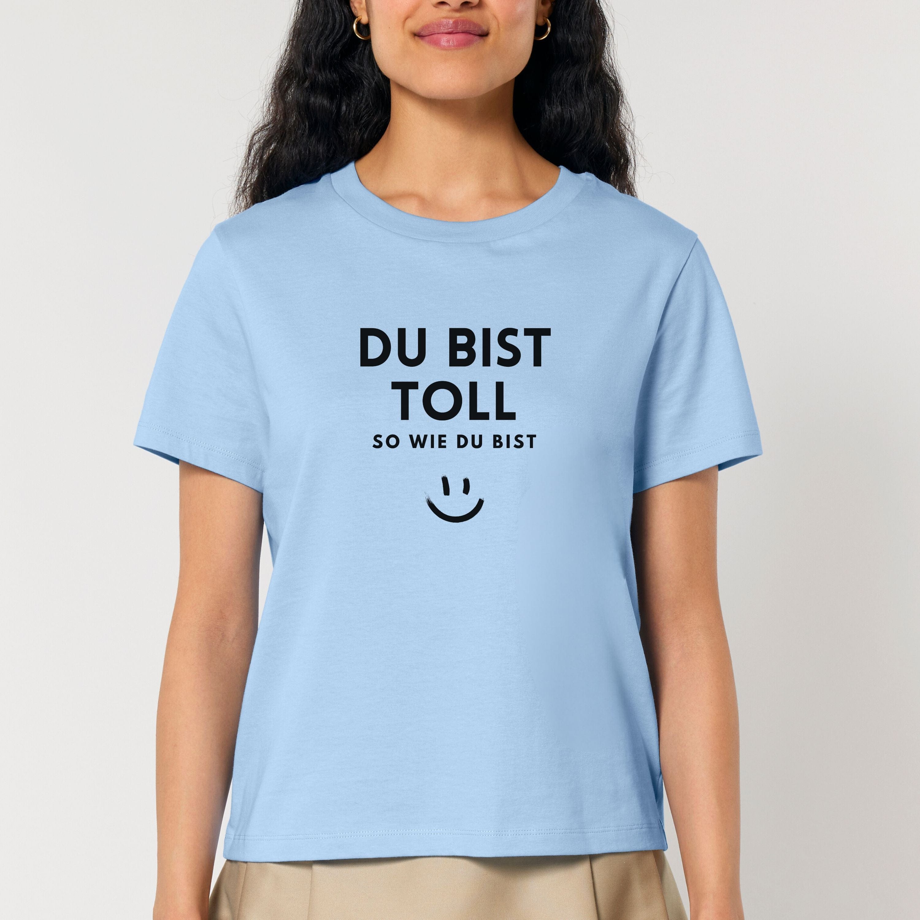 moteevation Du bist toll - Bio Frauen T-Shirt Blue Soul / XS