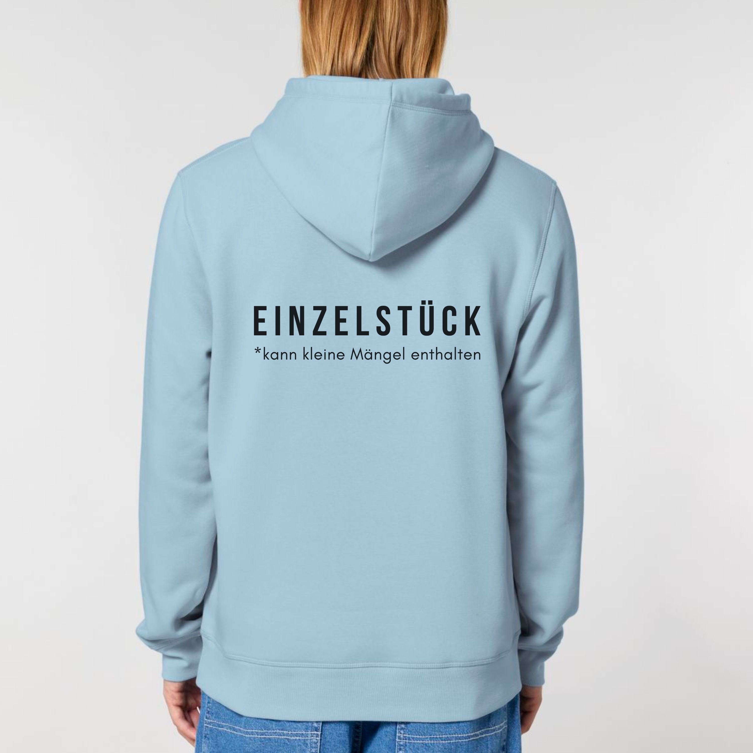 Einzelstück - Bio Unisex Hoodie (beidseitig)