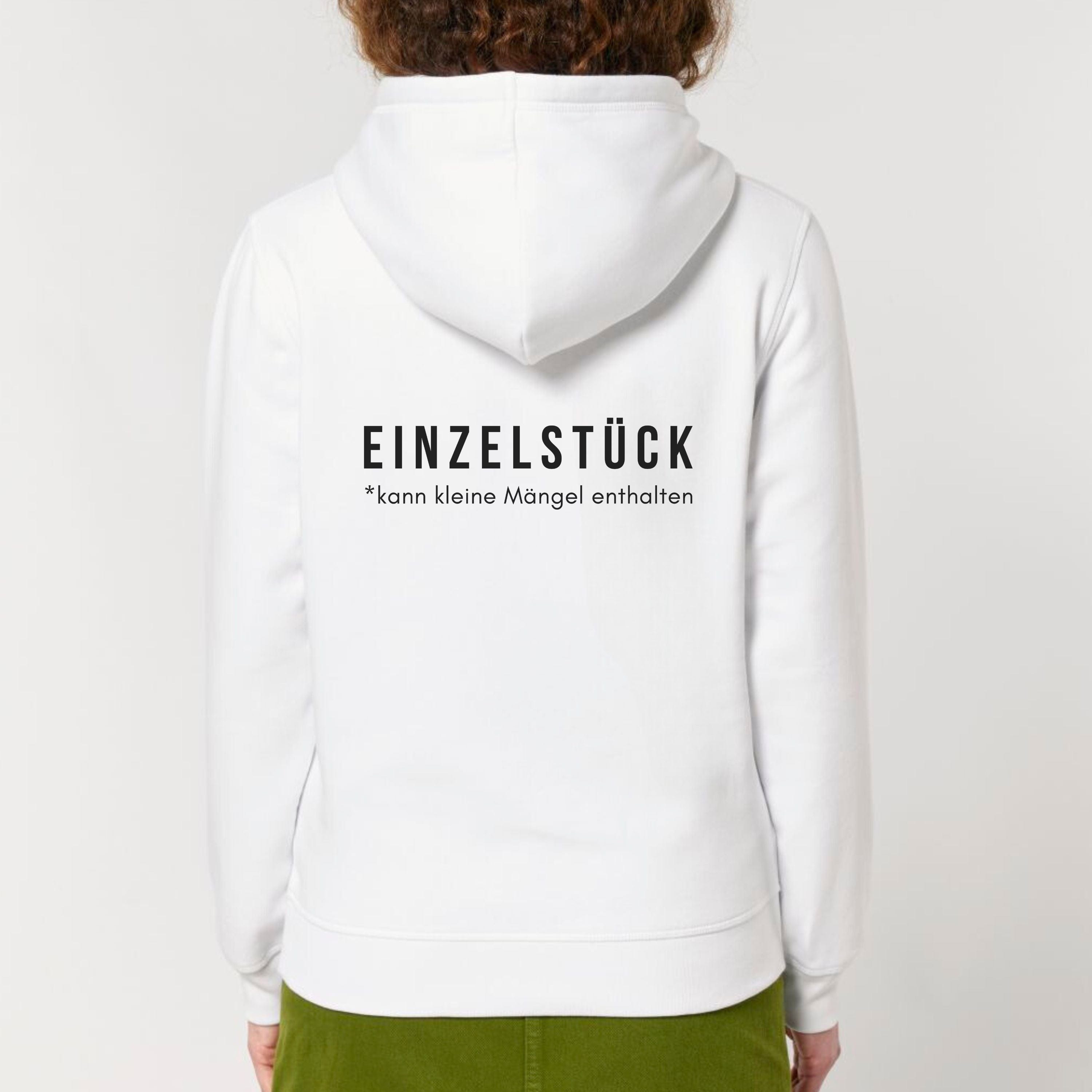 Einzelstück - Bio Unisex Hoodie (beidseitig)