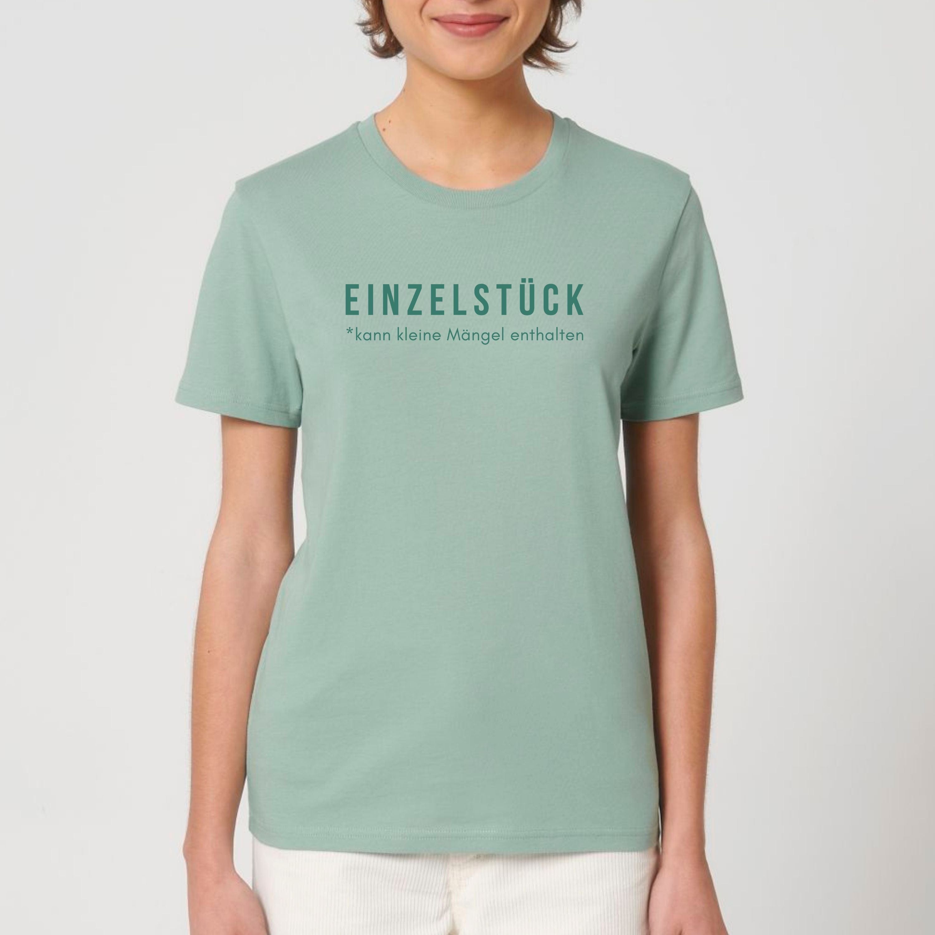 moteevation Einzelstück (Monochrom) - Bio Unisex T-Shirt Aloe / XS