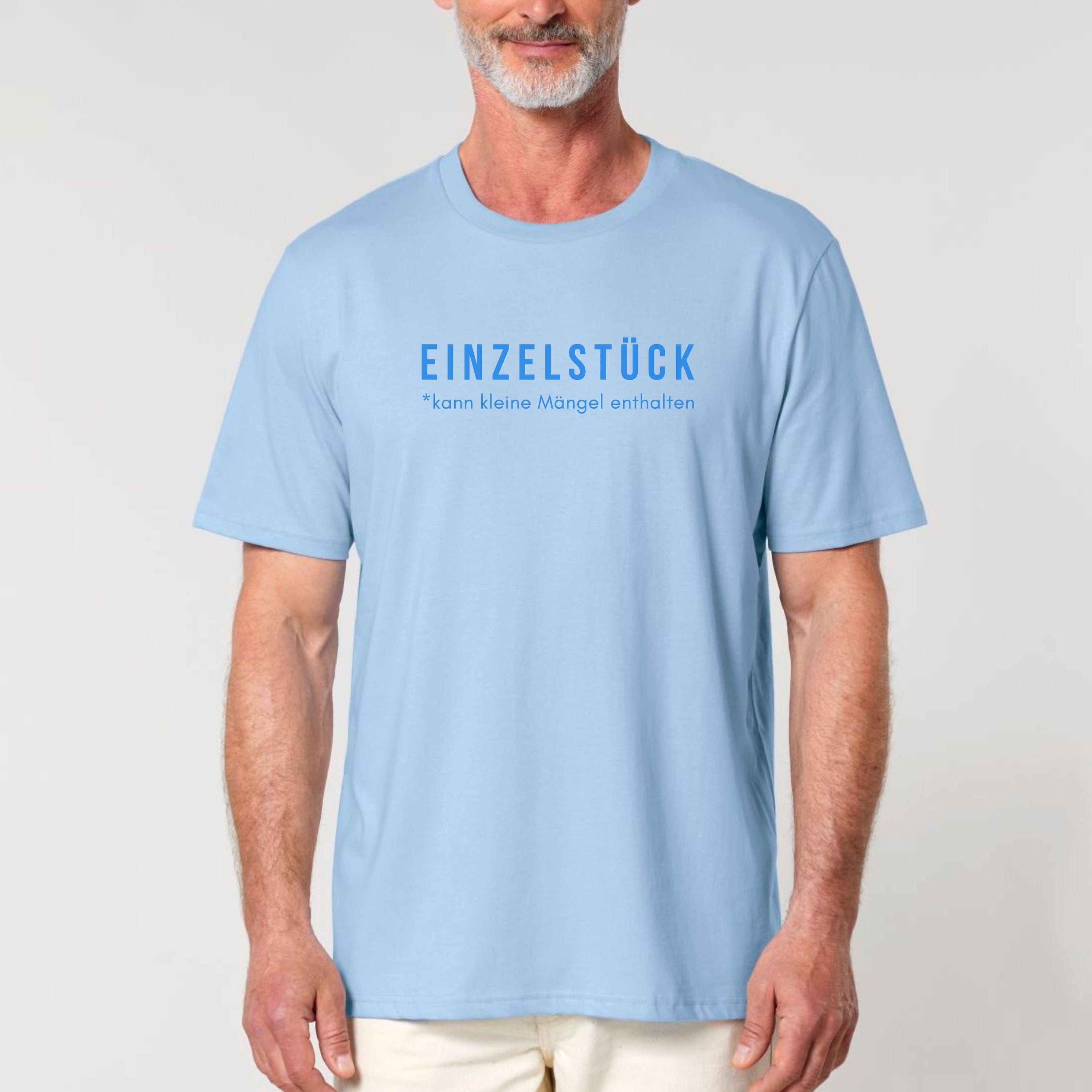 moteevation Einzelstück (Monochrom) - Bio Unisex T-Shirt Blue Soul / XS