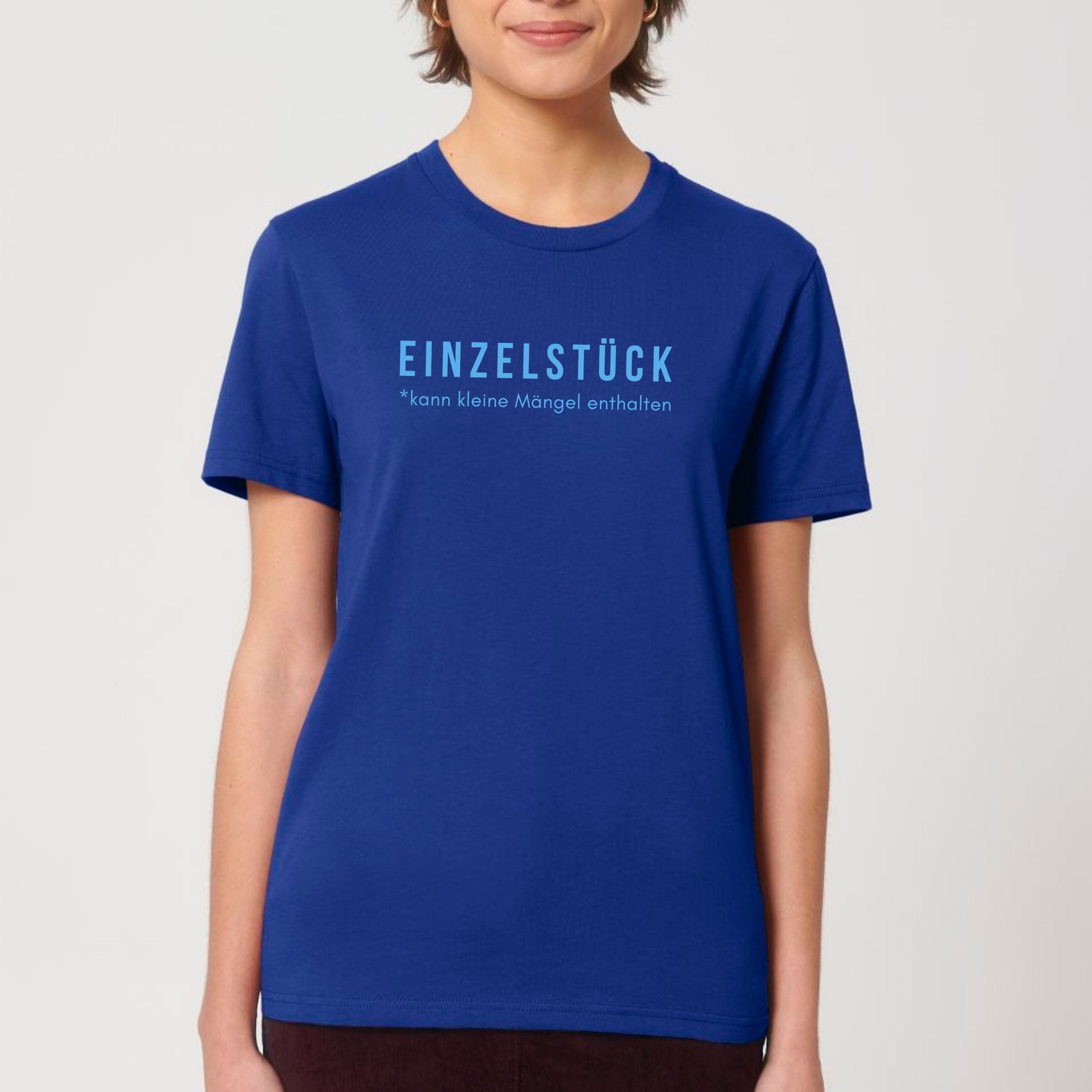 moteevation Einzelstück (Monochrom) - Bio Unisex T-Shirt Worker Blue / XS