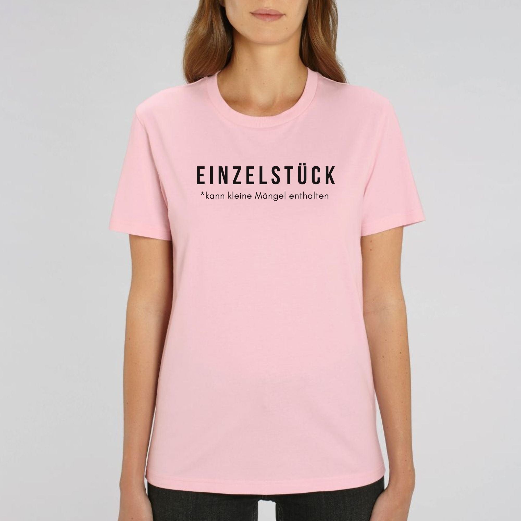 moteevation Einzelstück - Bio Unisex T-Shirt Cotton Pink / S