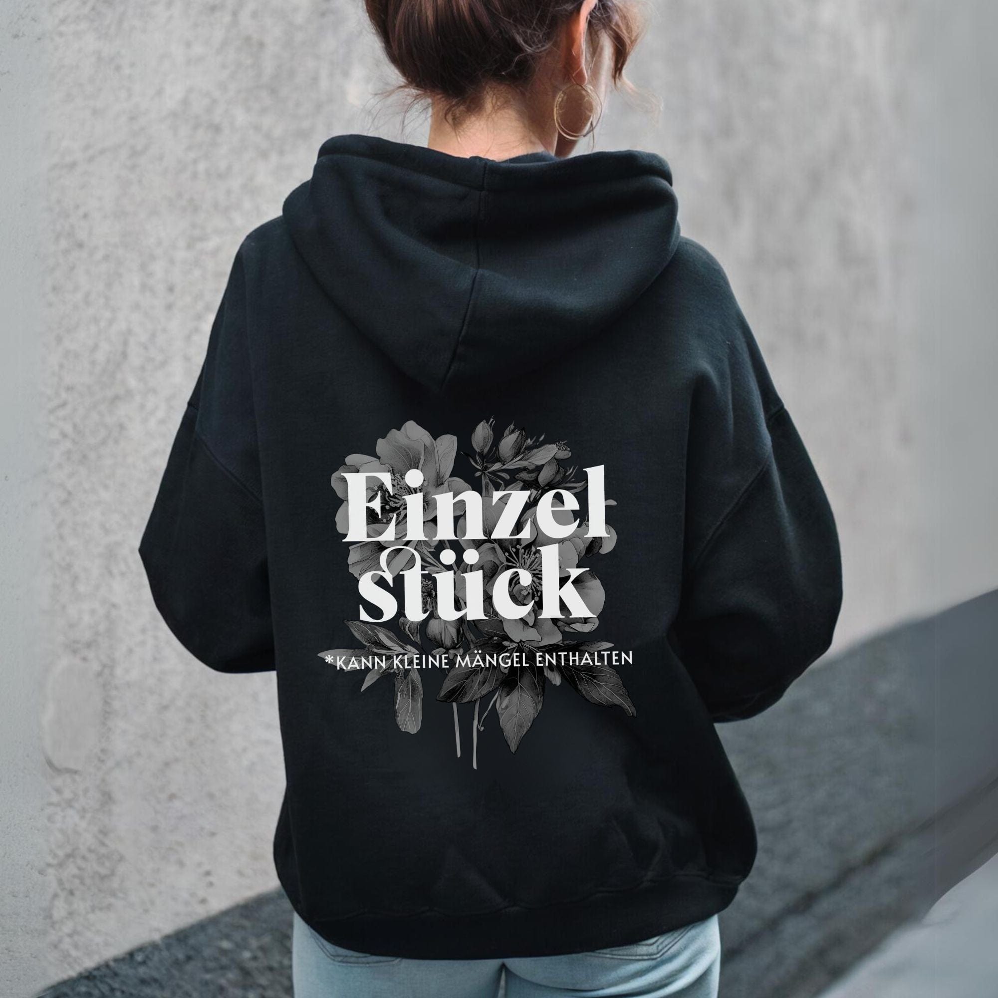 moteevation Einzelstück (Special Edition) - Bio Unisex Hoodie Black / XS