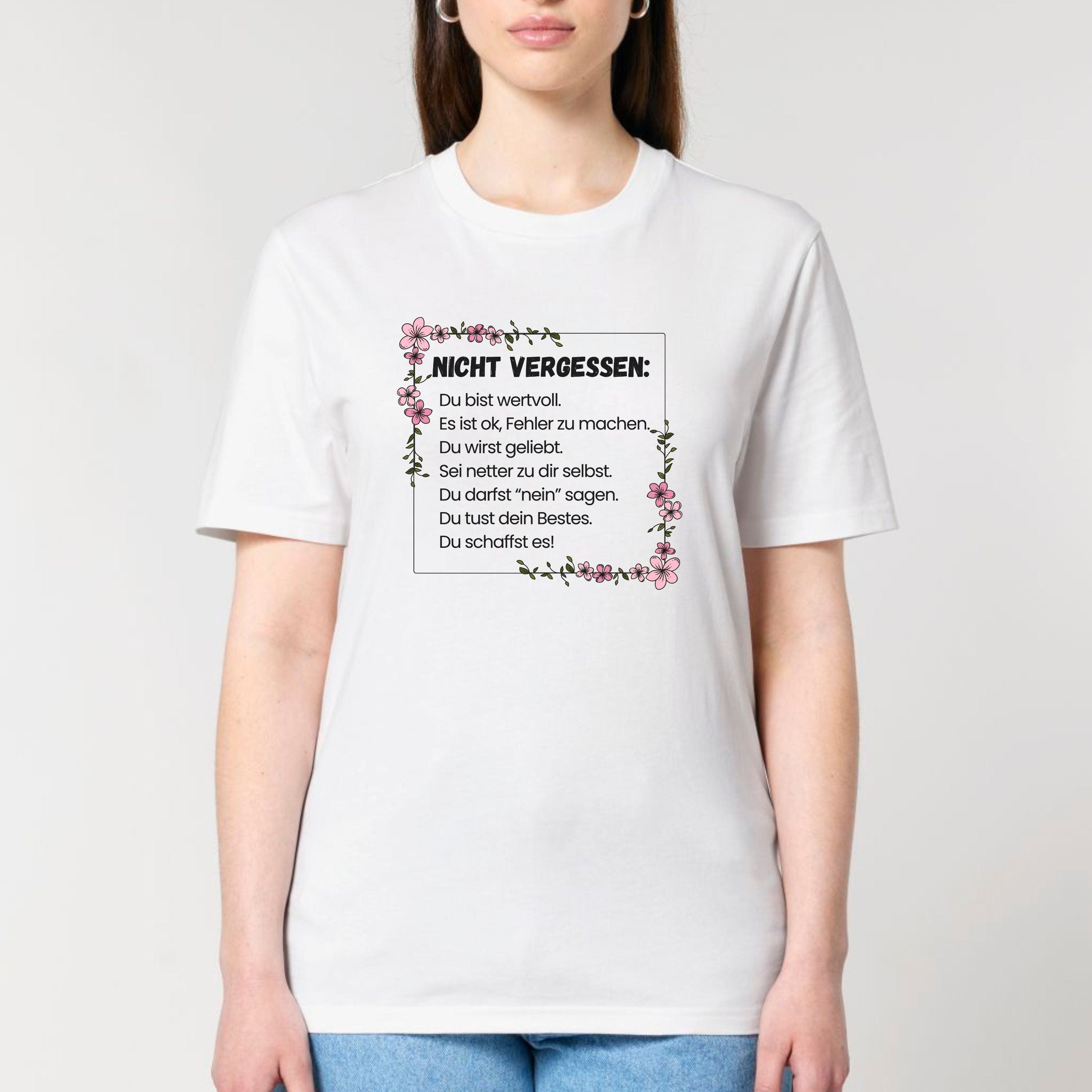 moteevation Erinnerung - Bio Unisex T-Shirt