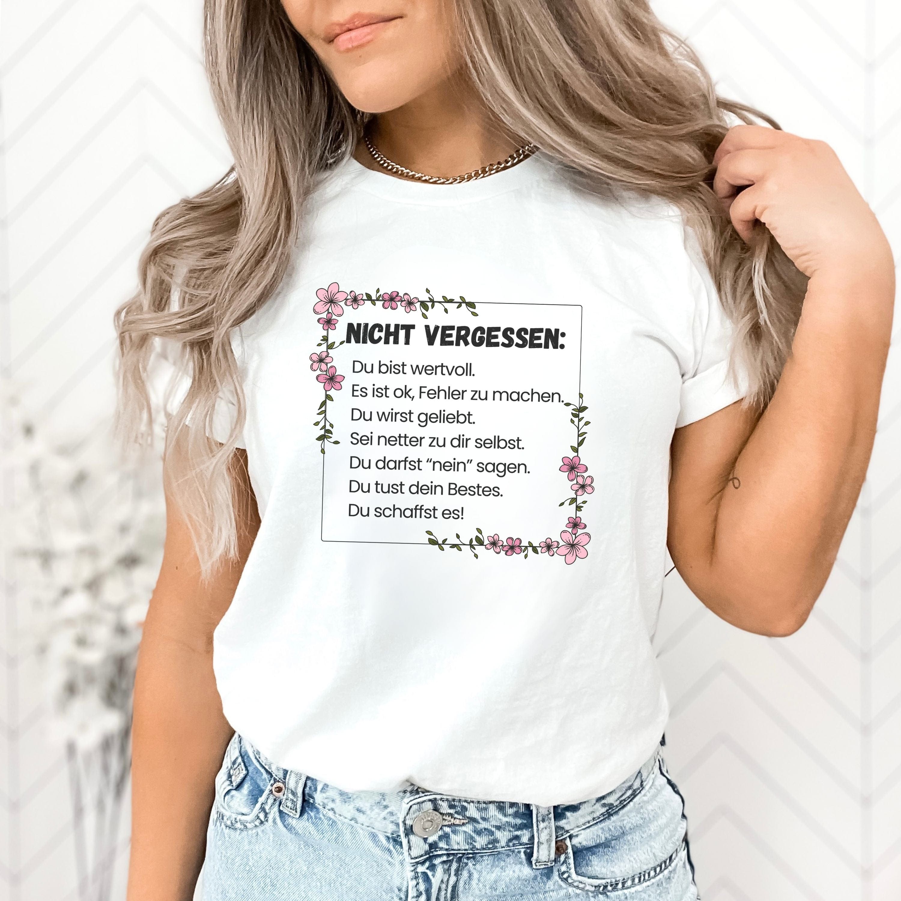 moteevation Erinnerung - Bio Unisex T-Shirt White / XS