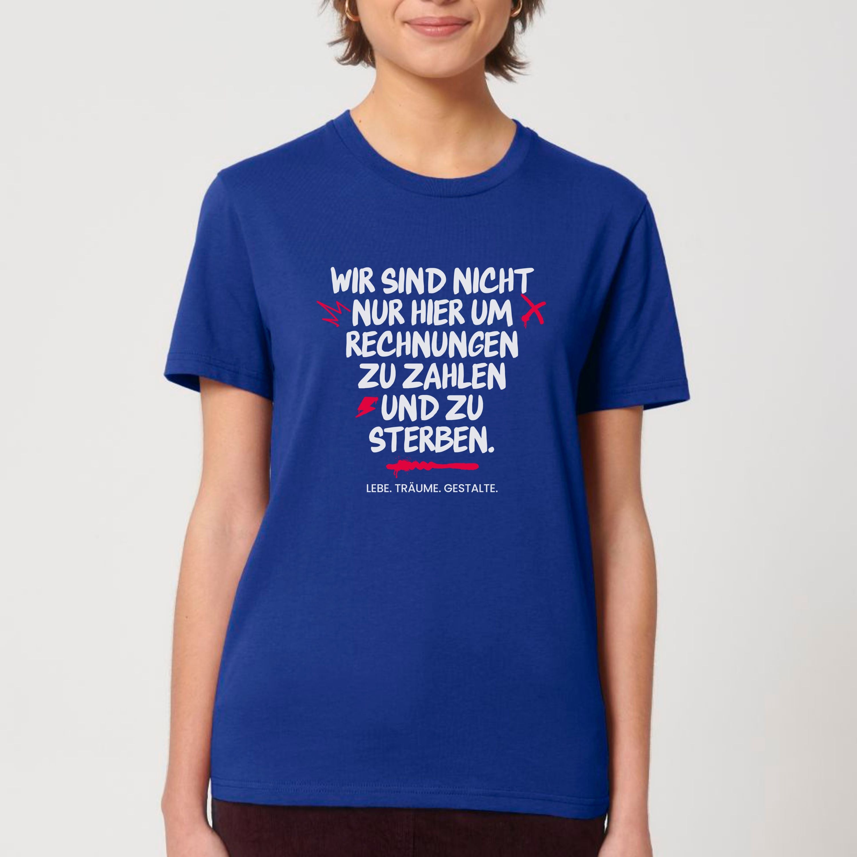 Hier für mehr - Bio Unisex T-Shirt