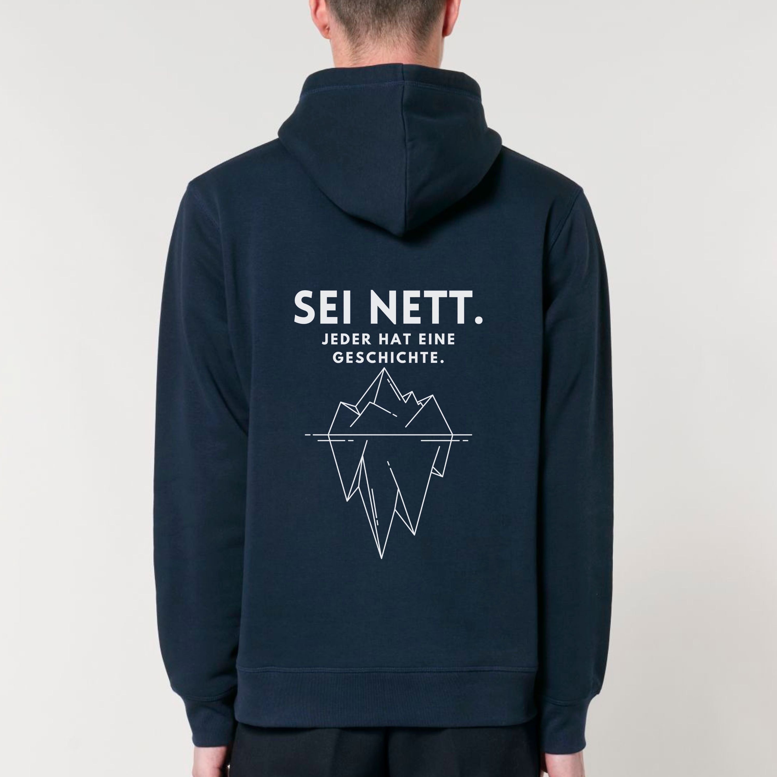 Sei nett - Bio Unisex Hoodie