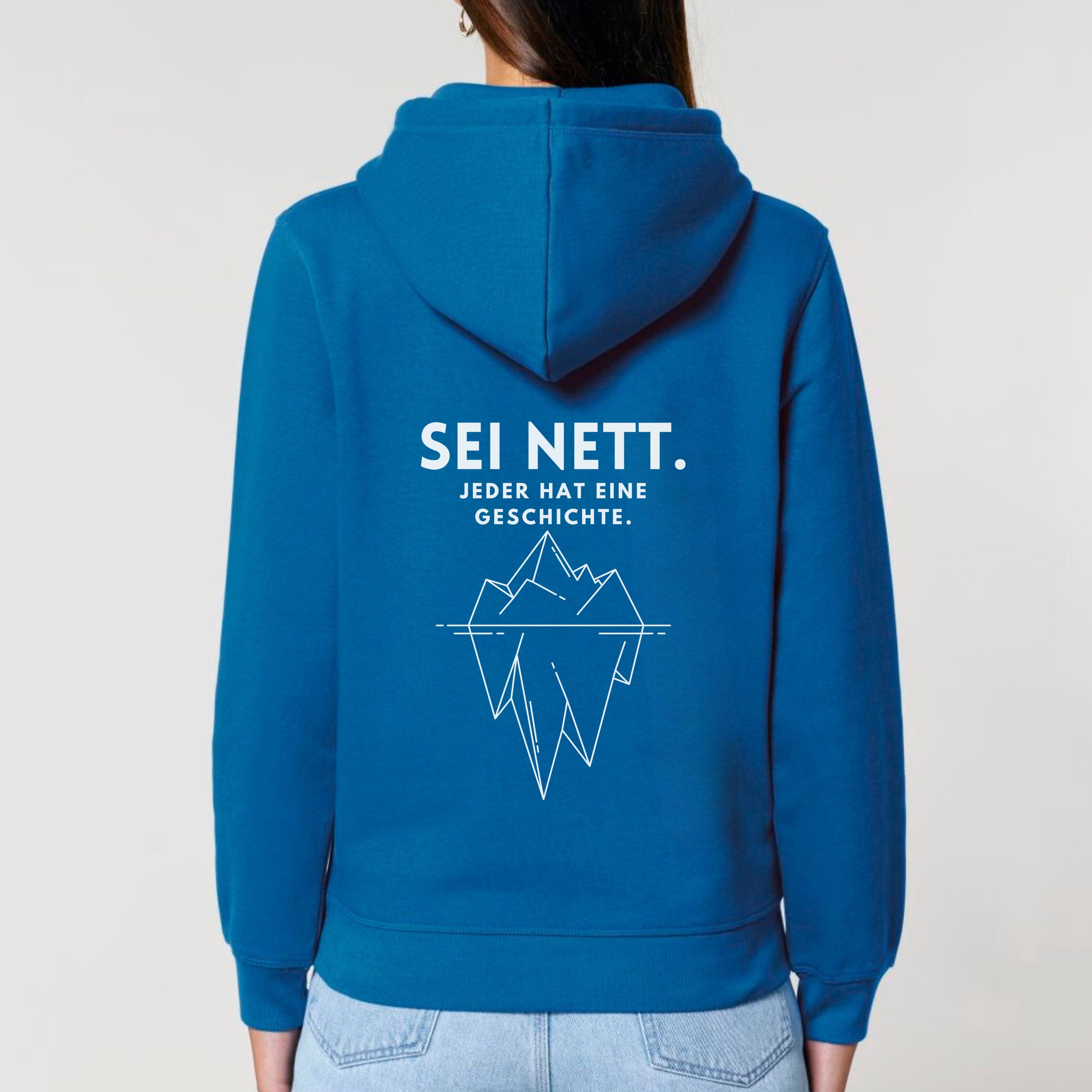 Sei nett - Bio Unisex Hoodie