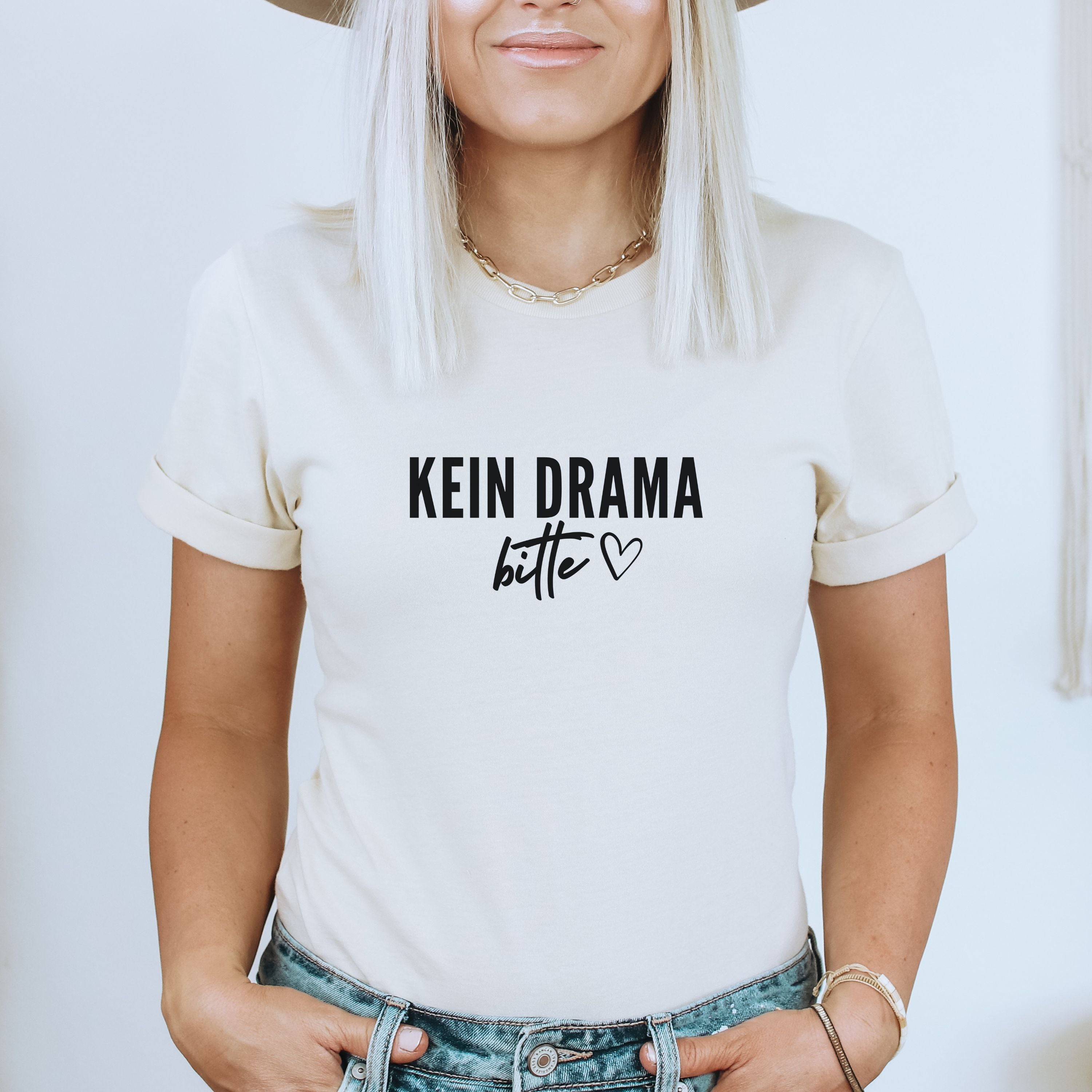 Kein Drama bitte - Bio Unisex T-Shirt