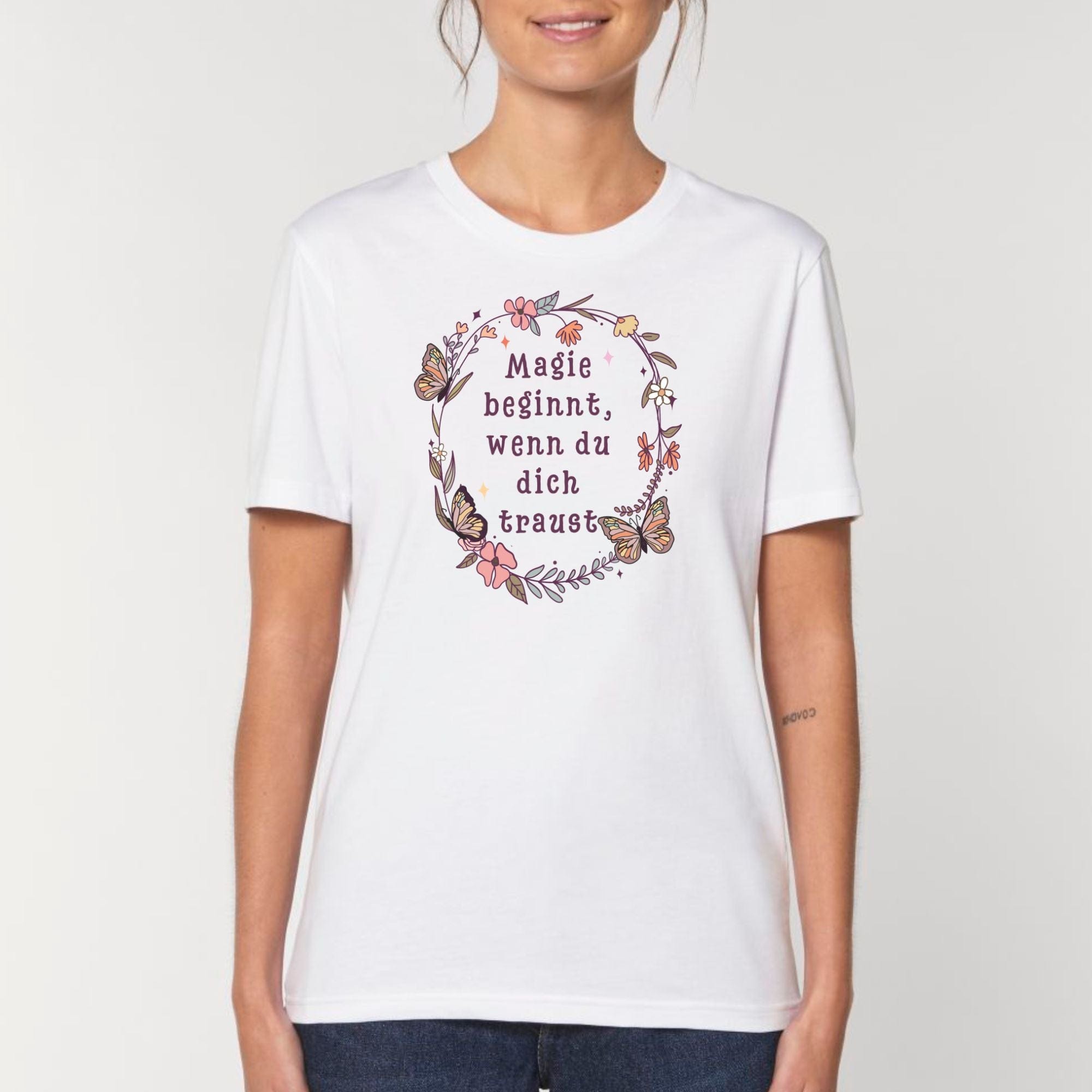 moteevation Magie beginnt - Bio Unisex T-Shirt