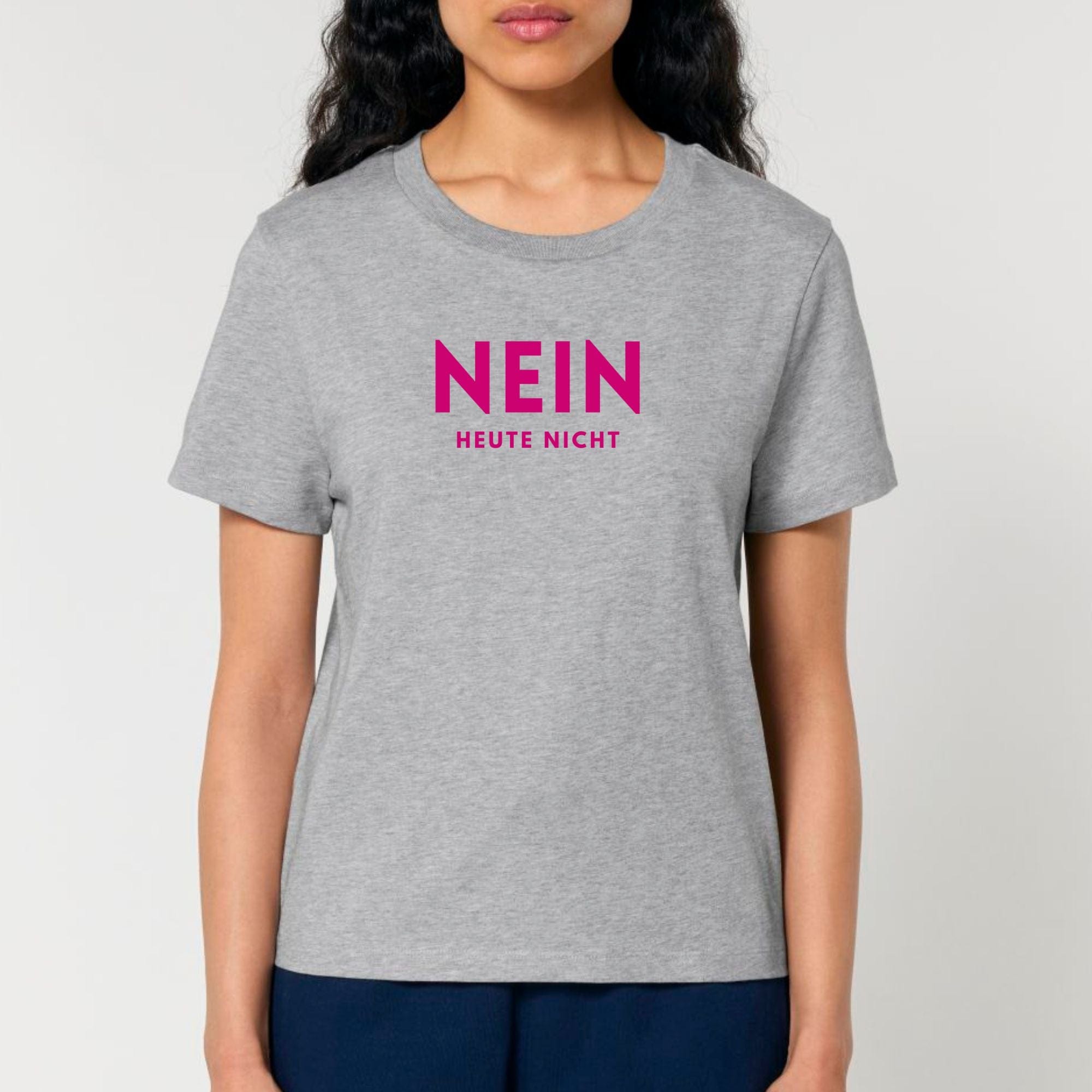moteevation Nein, heute nicht - Bio Frauen T-Shirt Heather Grey / XS