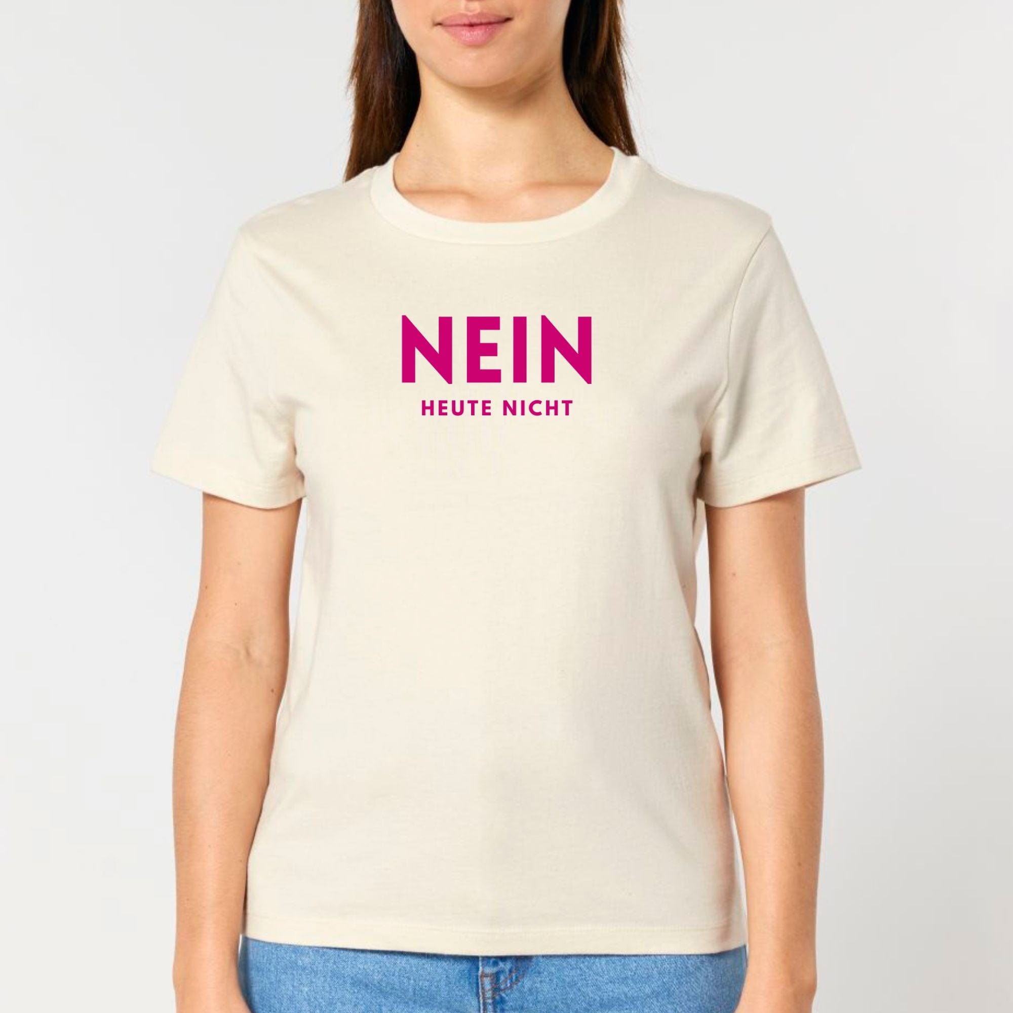 moteevation Nein, heute nicht - Bio Frauen T-Shirt Natural Raw / XS
