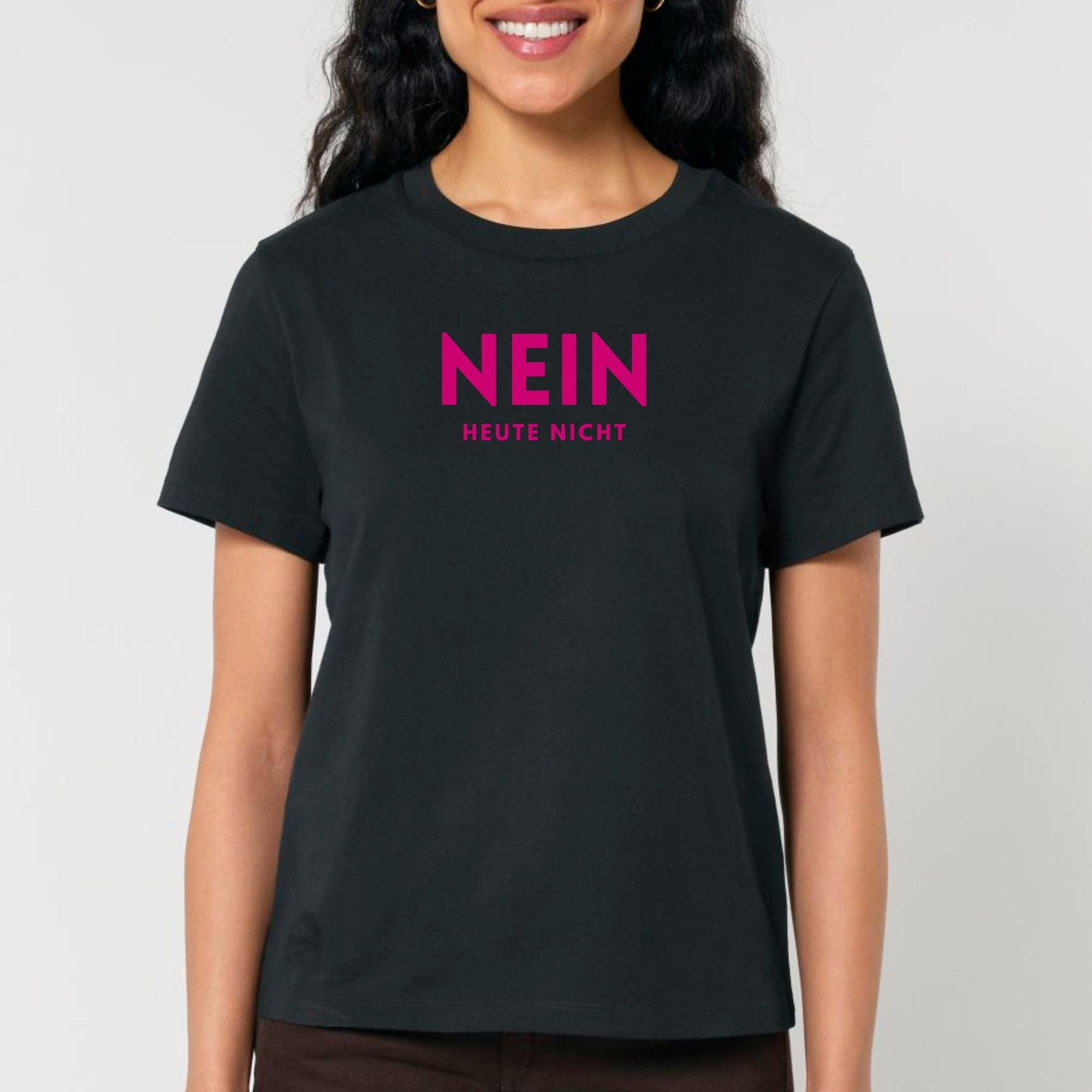 moteevation Nein, heute nicht - Bio Frauen T-Shirt Schwarz / XS