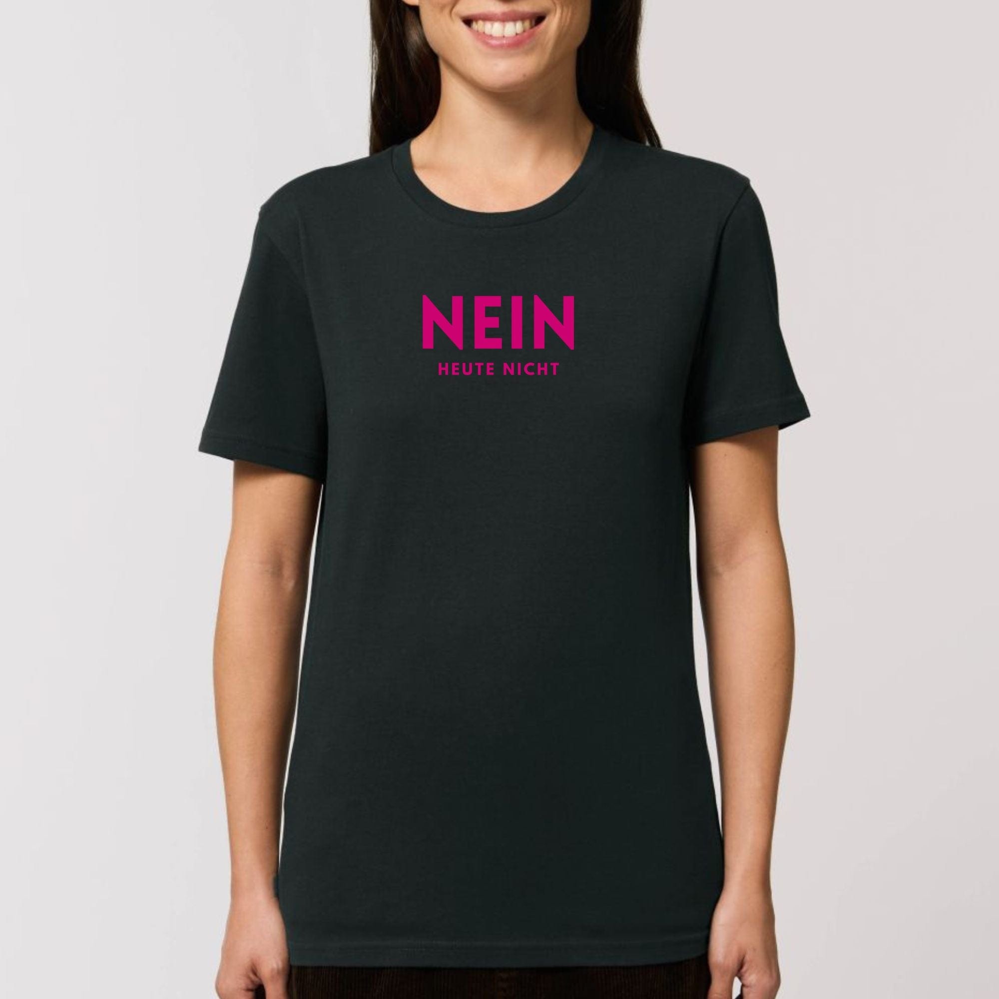 moteevation Nein, heute nicht - Bio Unisex T-Shirt Schwarz / XS