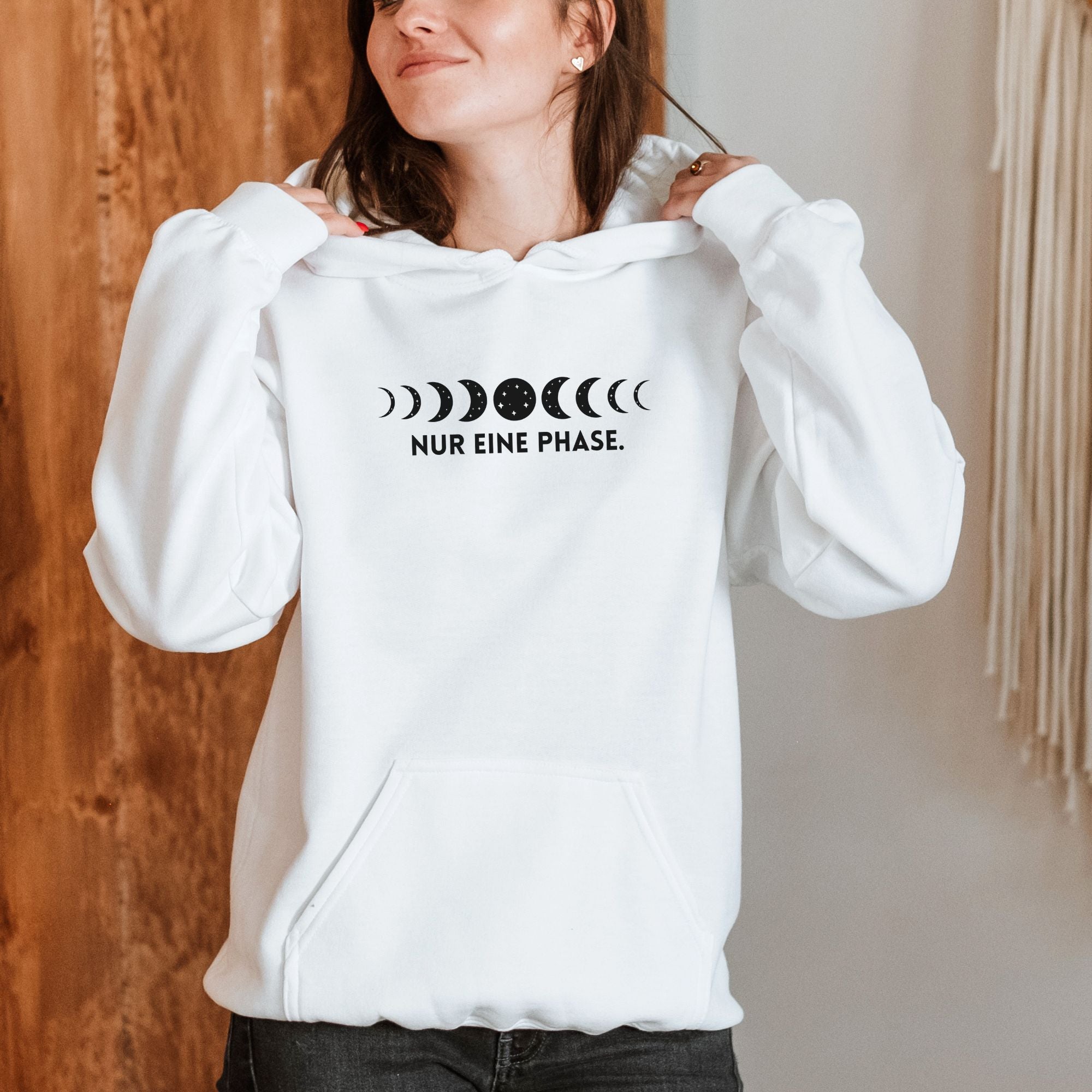 Nur eine Phase - Bio Unisex Hoodie