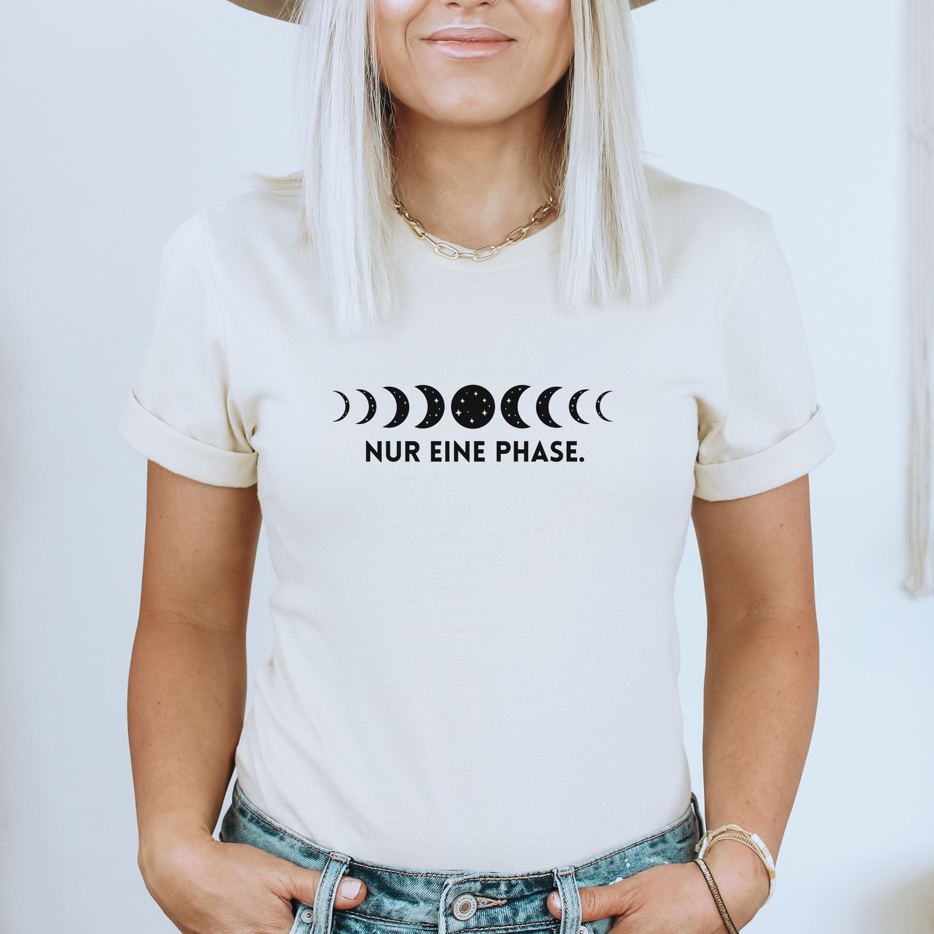 Nur eine Phase - Bio Unisex T-Shirt