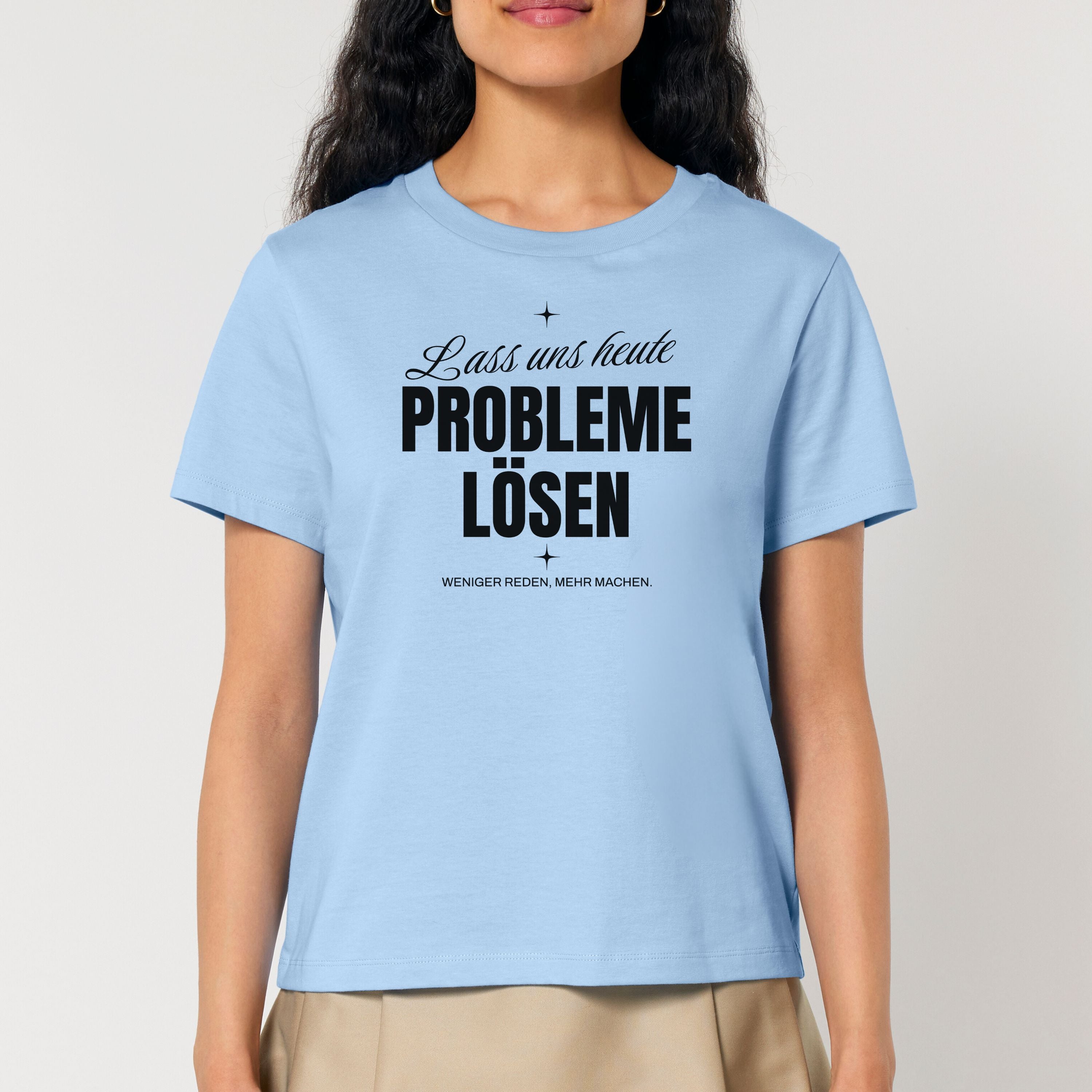Probleme lösen - Bio Frauen T-Shirt