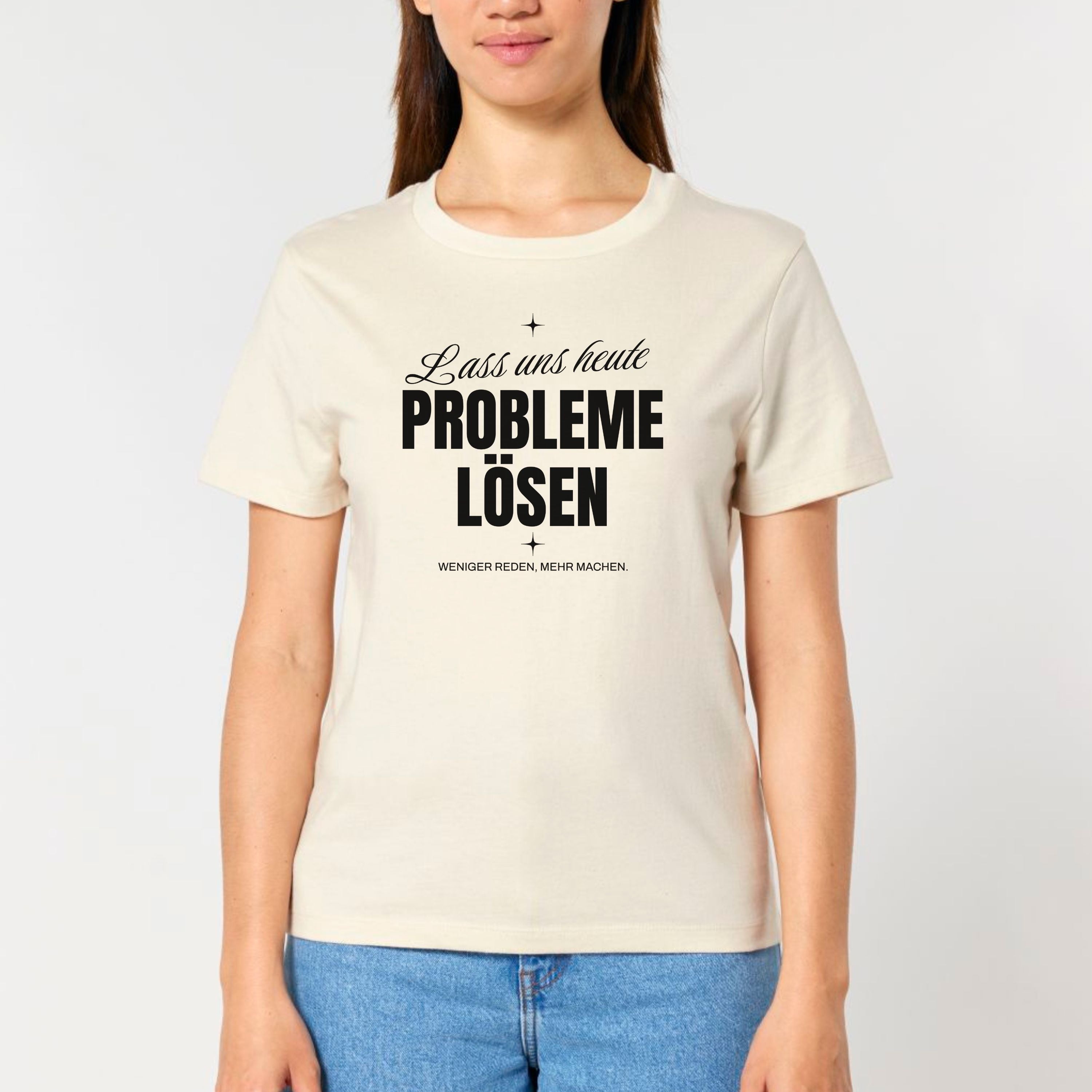Probleme lösen - Bio Frauen T-Shirt