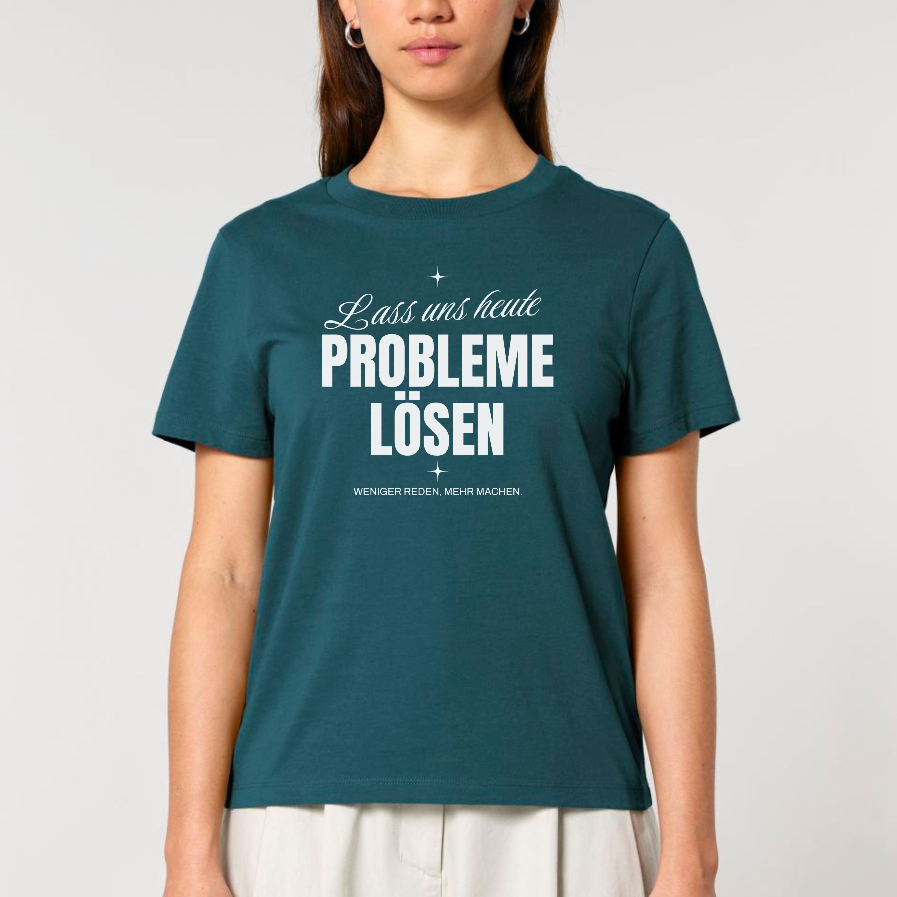 Probleme lösen - Bio Frauen T-Shirt