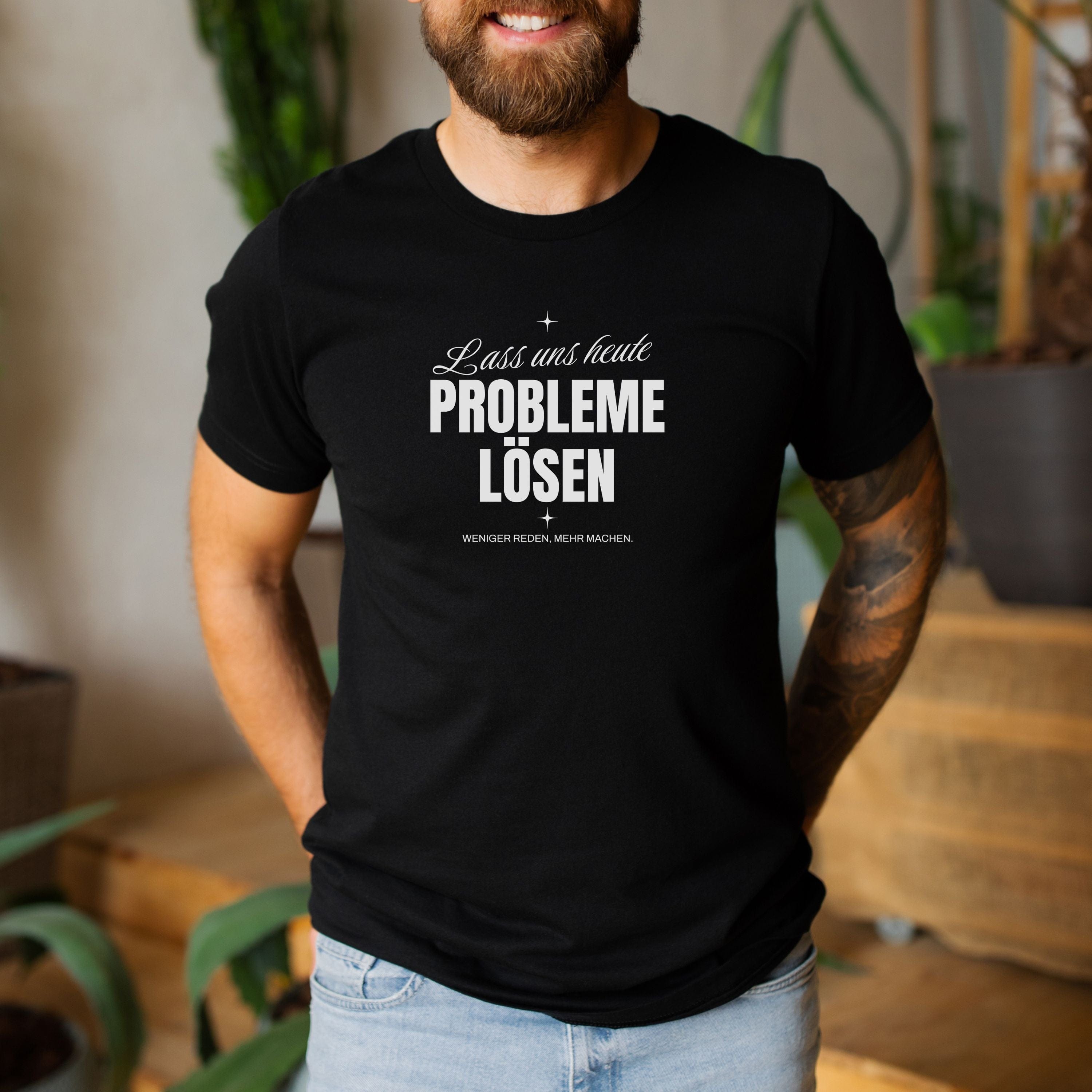 moteevation Probleme lösen - Bio Unisex T-Shirt