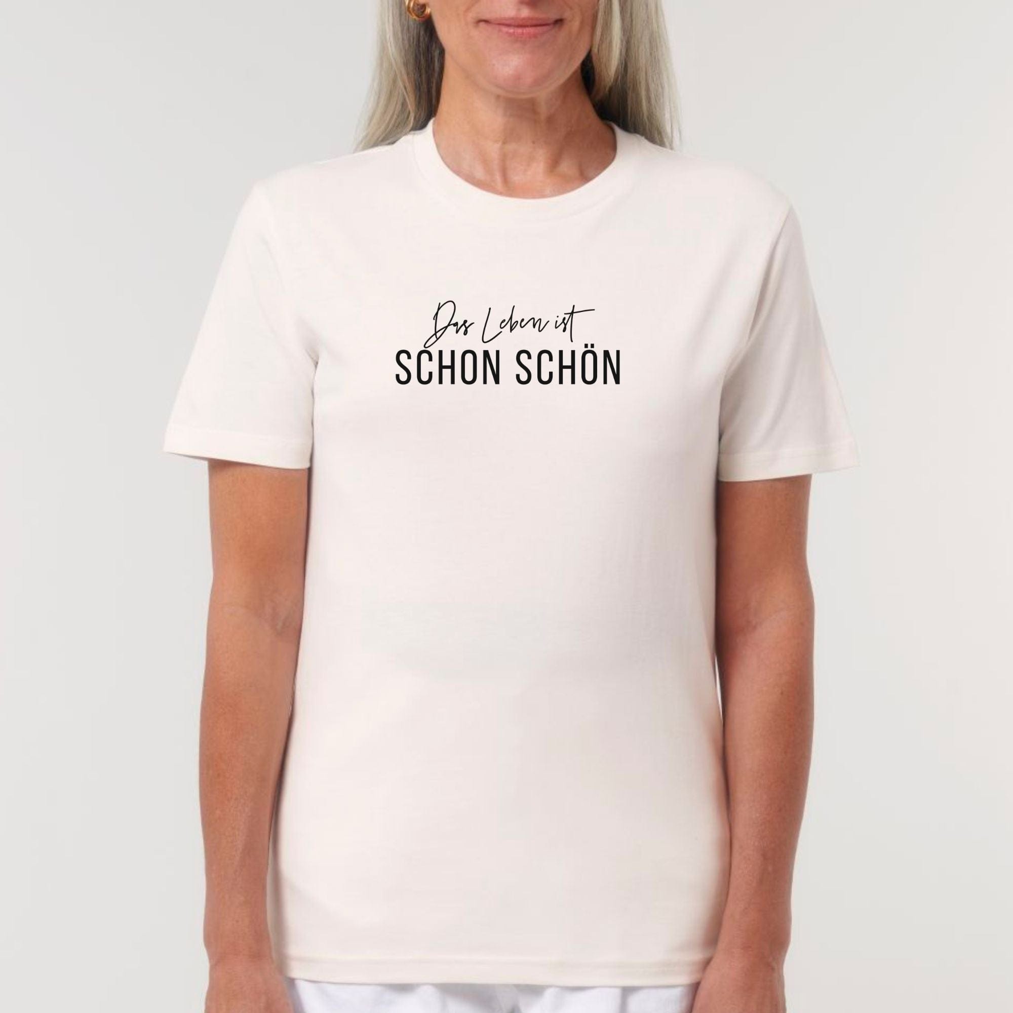 moteevation Das Leben ist schon schön - Bio Unisex T-Shirt