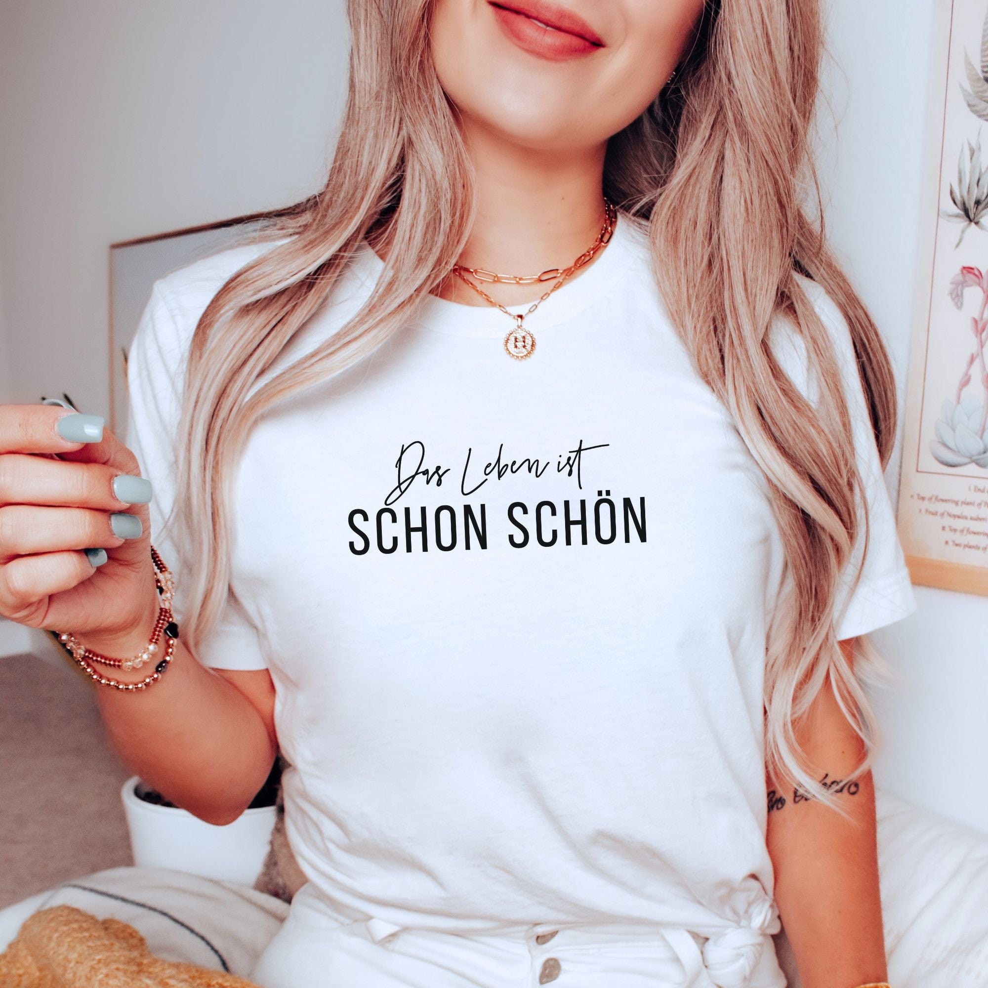 Das Leben ist schon schön - Bio Unisex T-Shirt