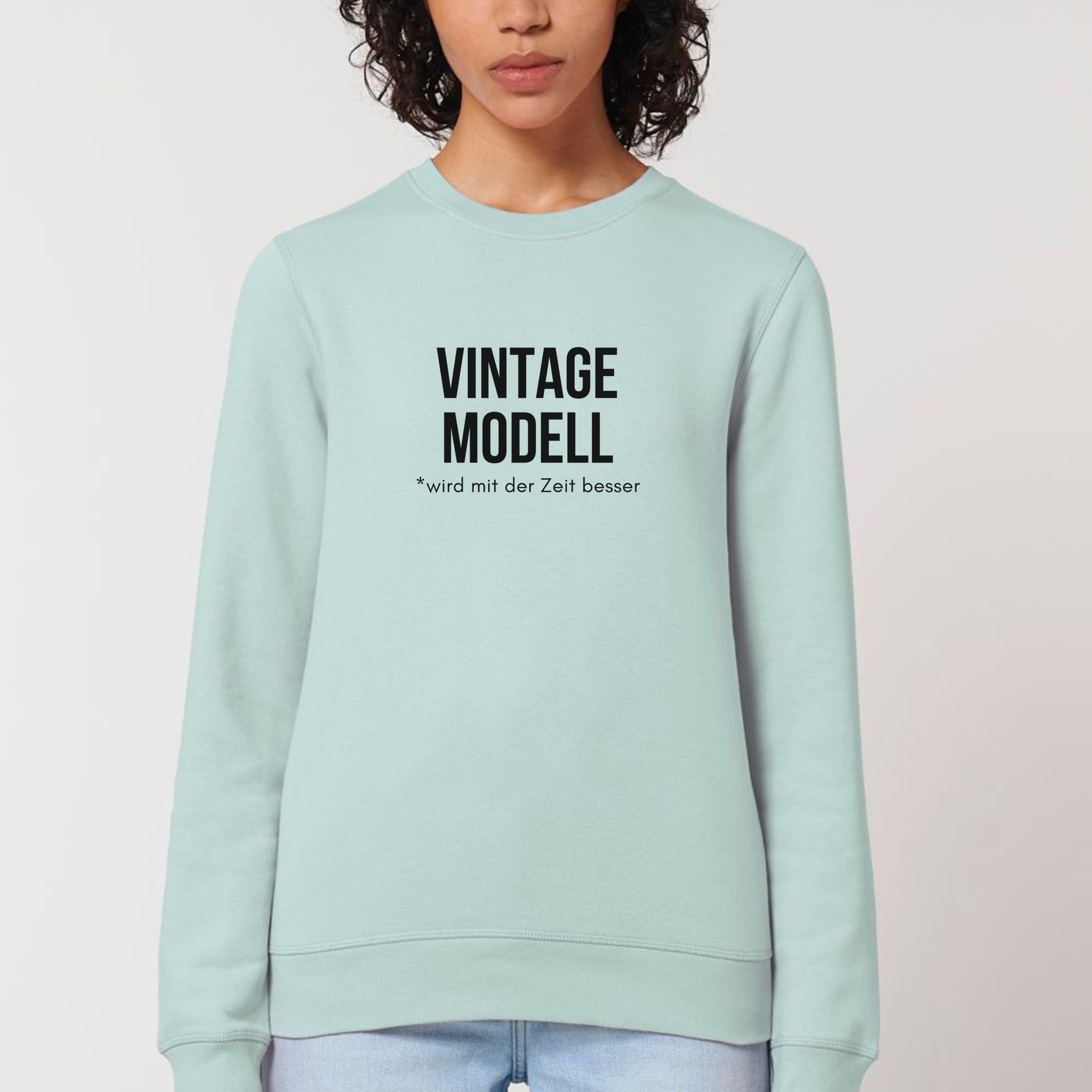 Vintage Modell - Bio Unisex Sweatshirt