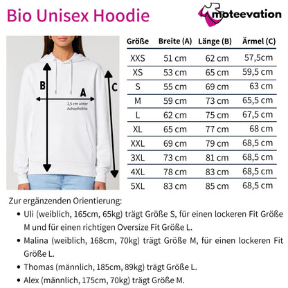 Hab einen tollen Tag - Bio Unisex Hoodie
