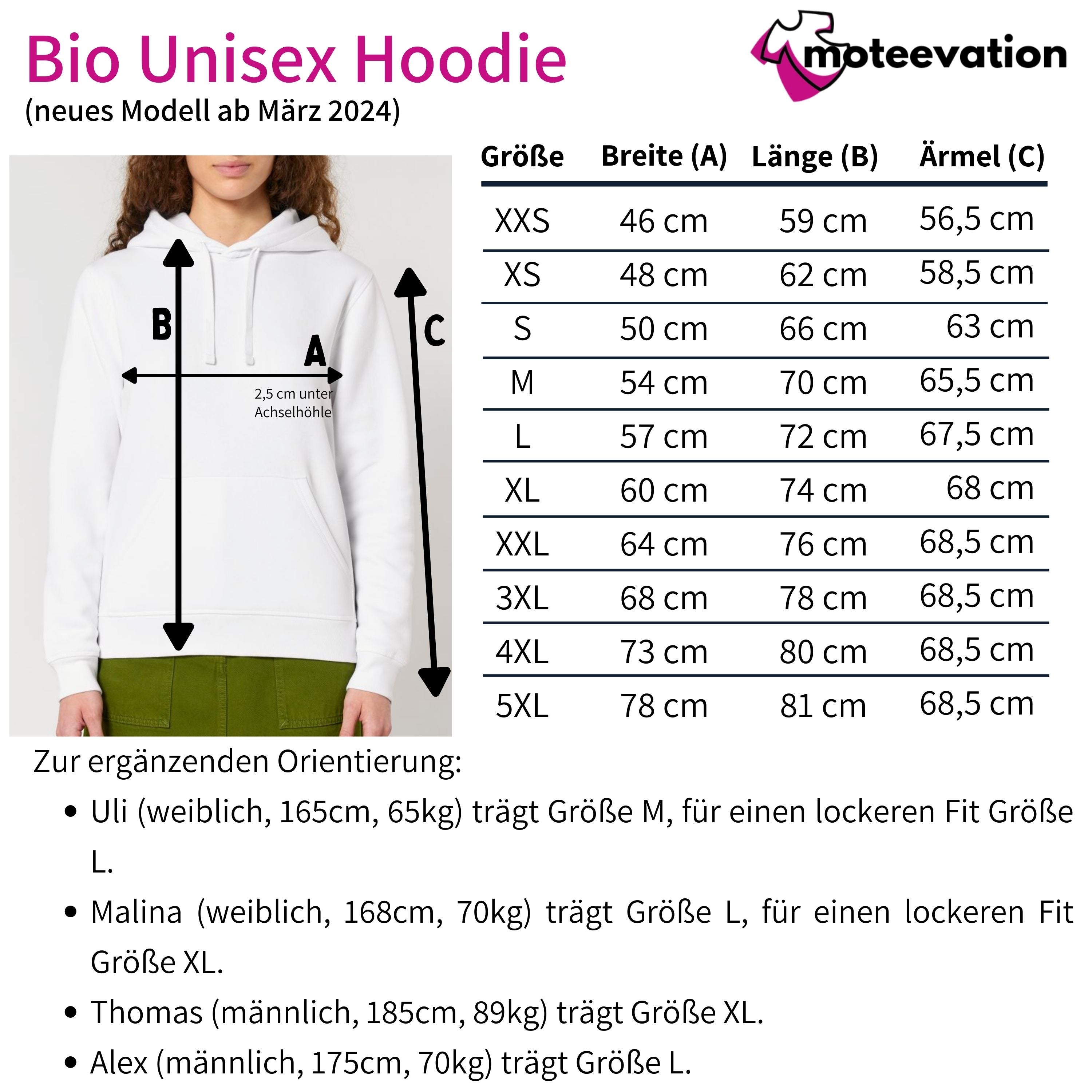 Einzelstück - Bio Unisex Hoodie