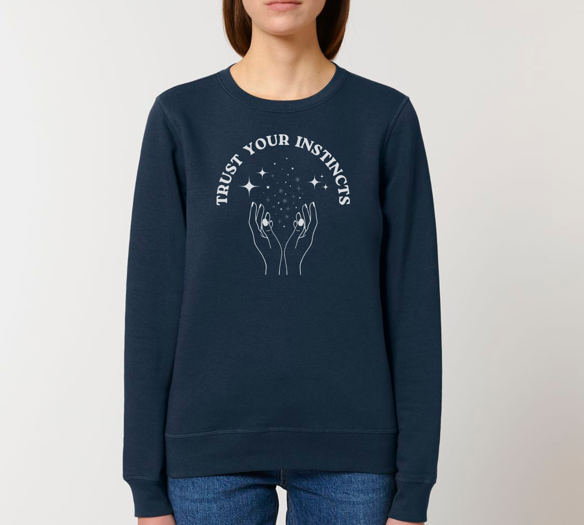 Trust your instincts - Bio Unisex Sweatshirt