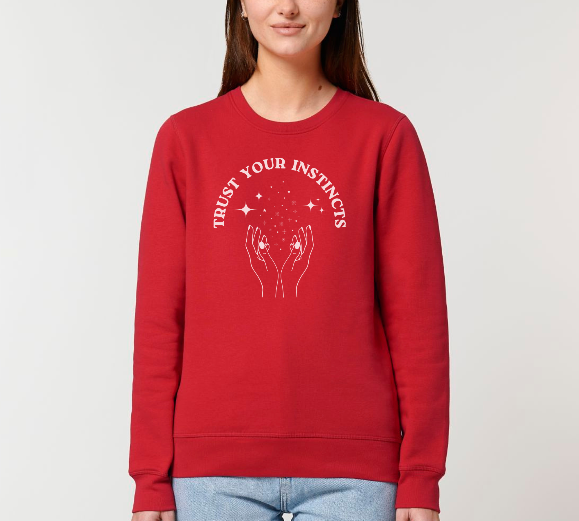 Trust your instincts - Bio Unisex Sweatshirt