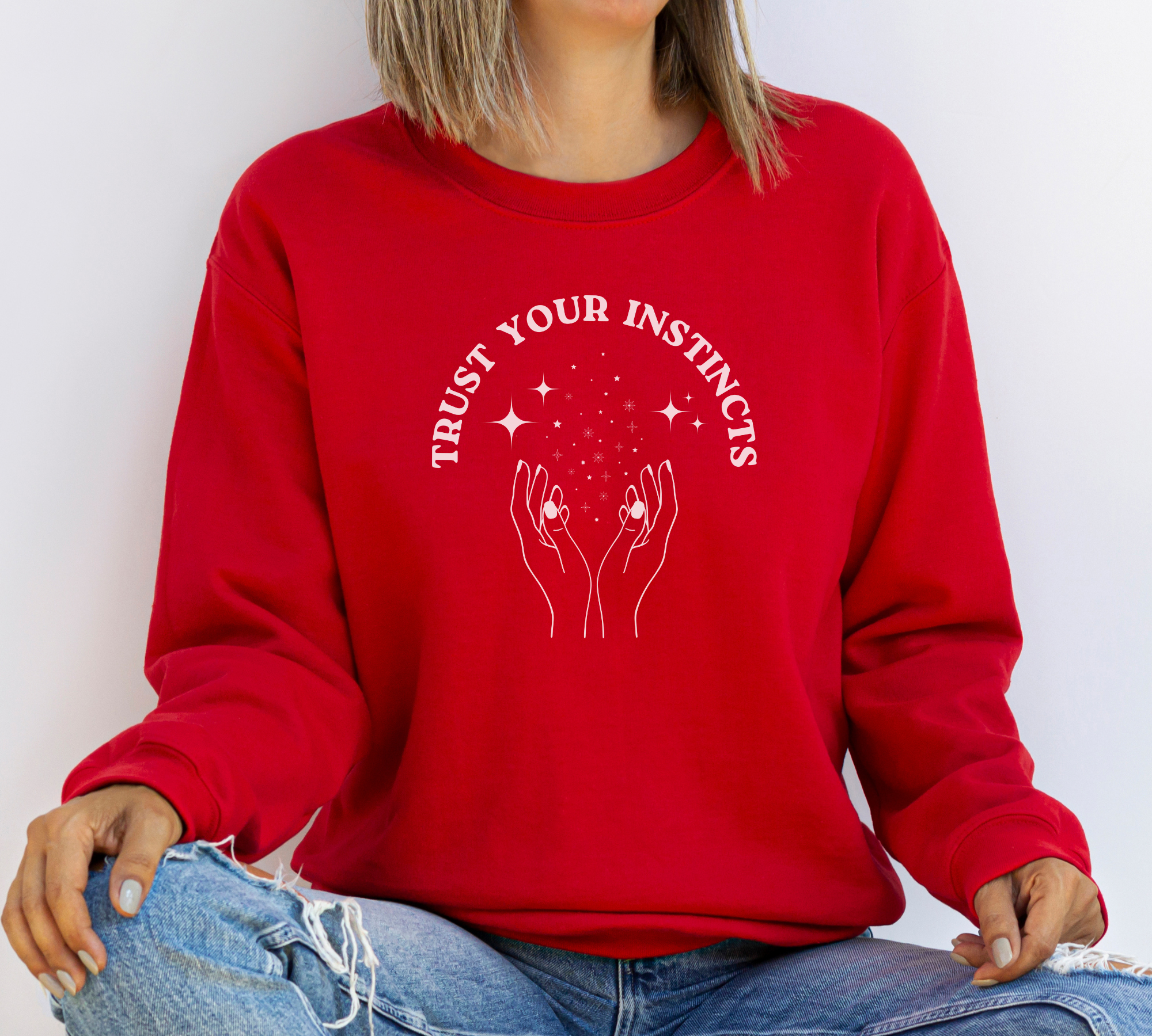 Trust your instincts - Bio Unisex Sweatshirt