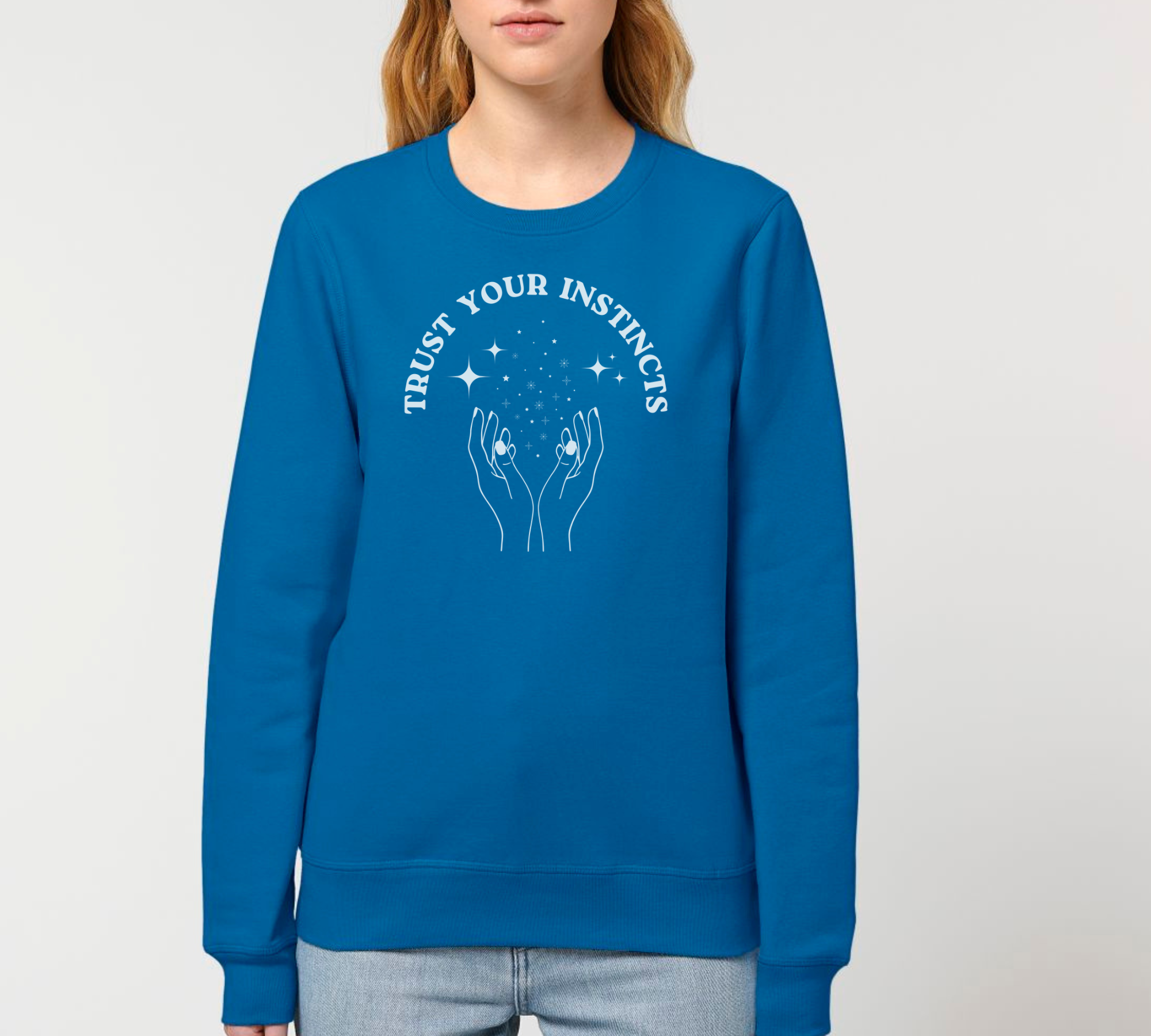 Trust your instincts - Bio Unisex Sweatshirt