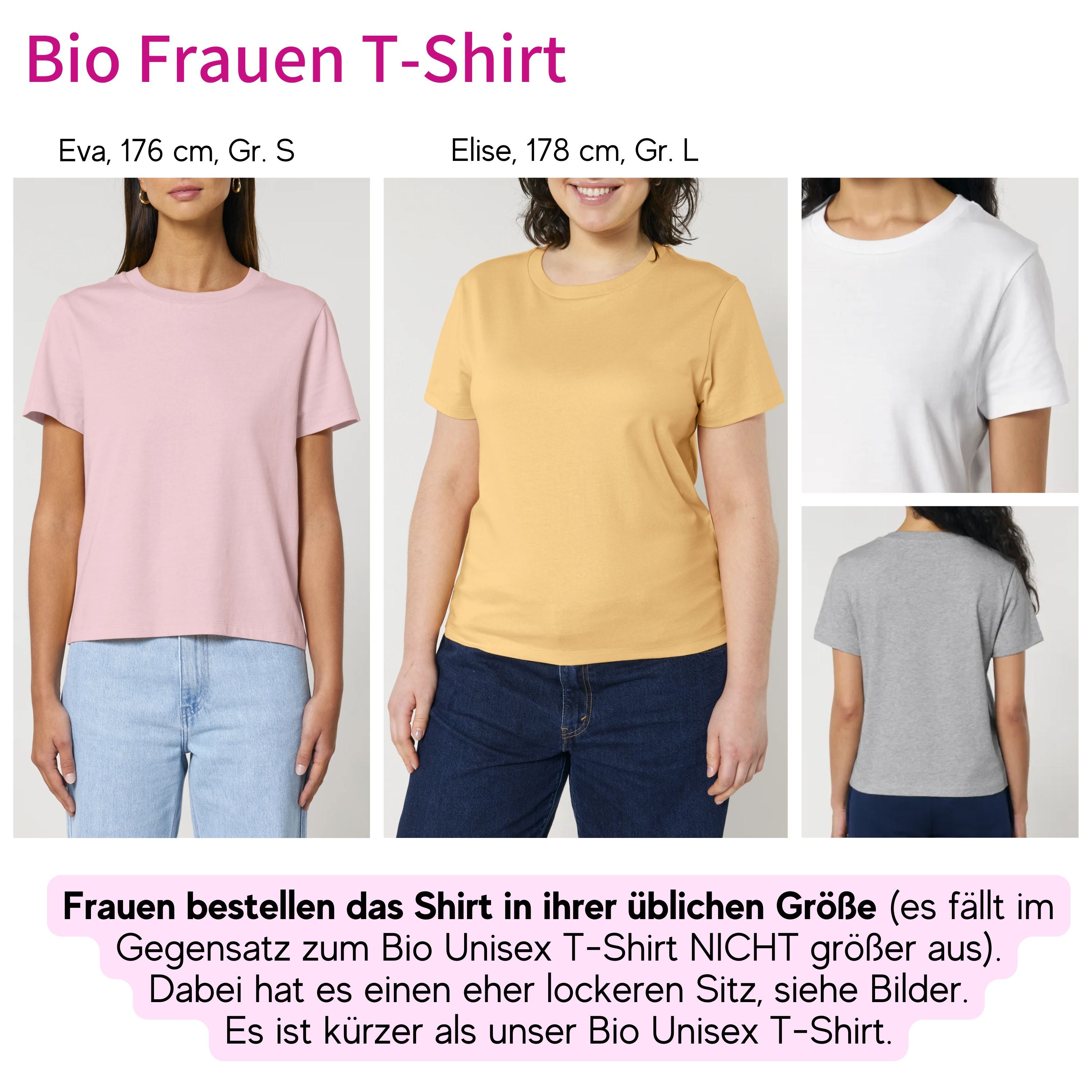 Ich denke ich denke zu viel - Bio Frauen T-Shirt