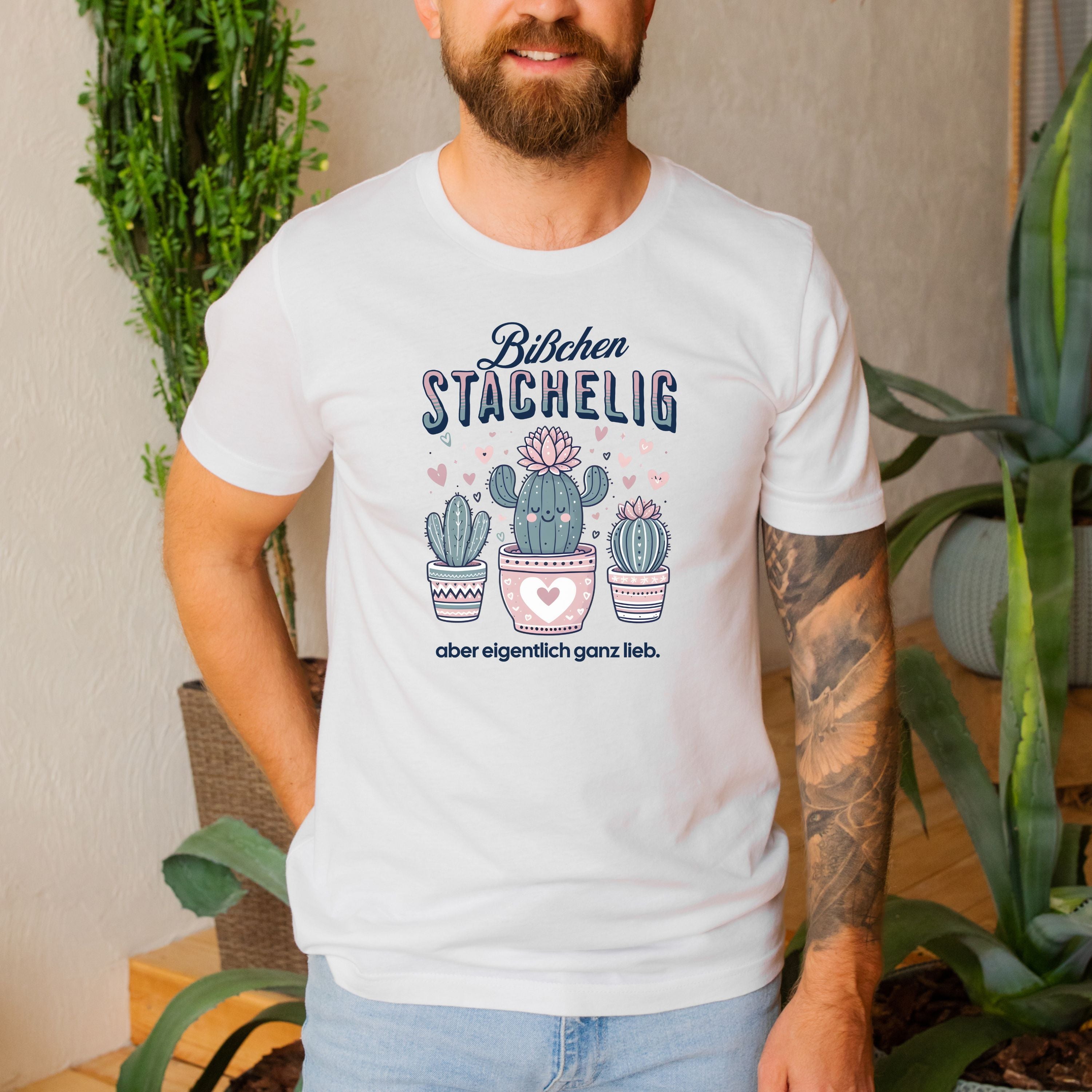 Bißchen stachelig - Bio Unisex T-Shirt