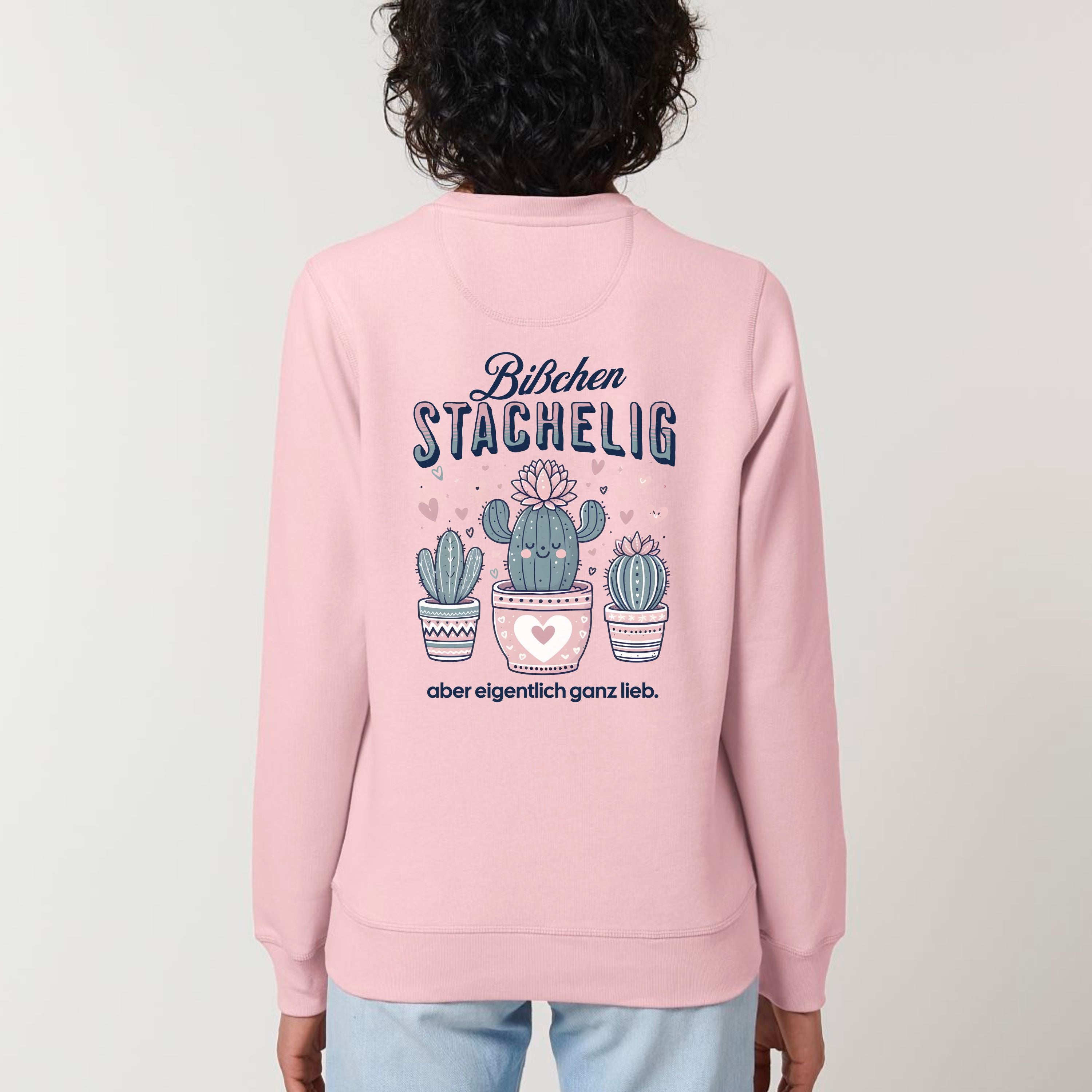 Bißchen stachelig - Bio Unisex Sweatshirt