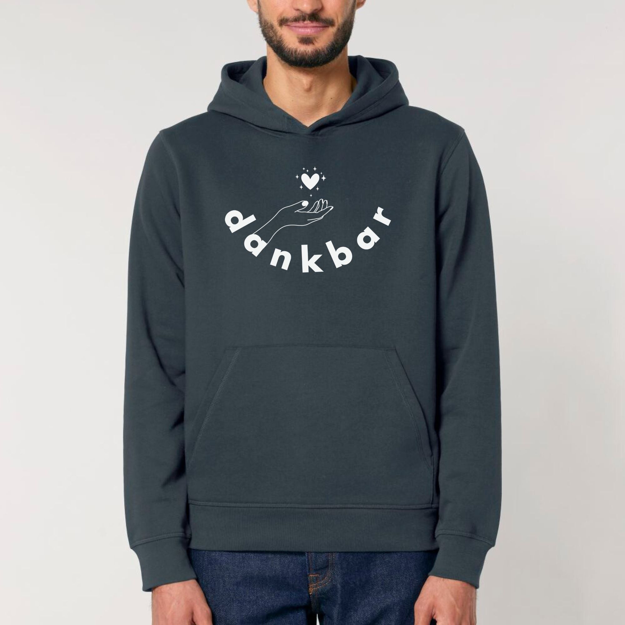 Dankbar Herz - Bio Unisex Hoodie