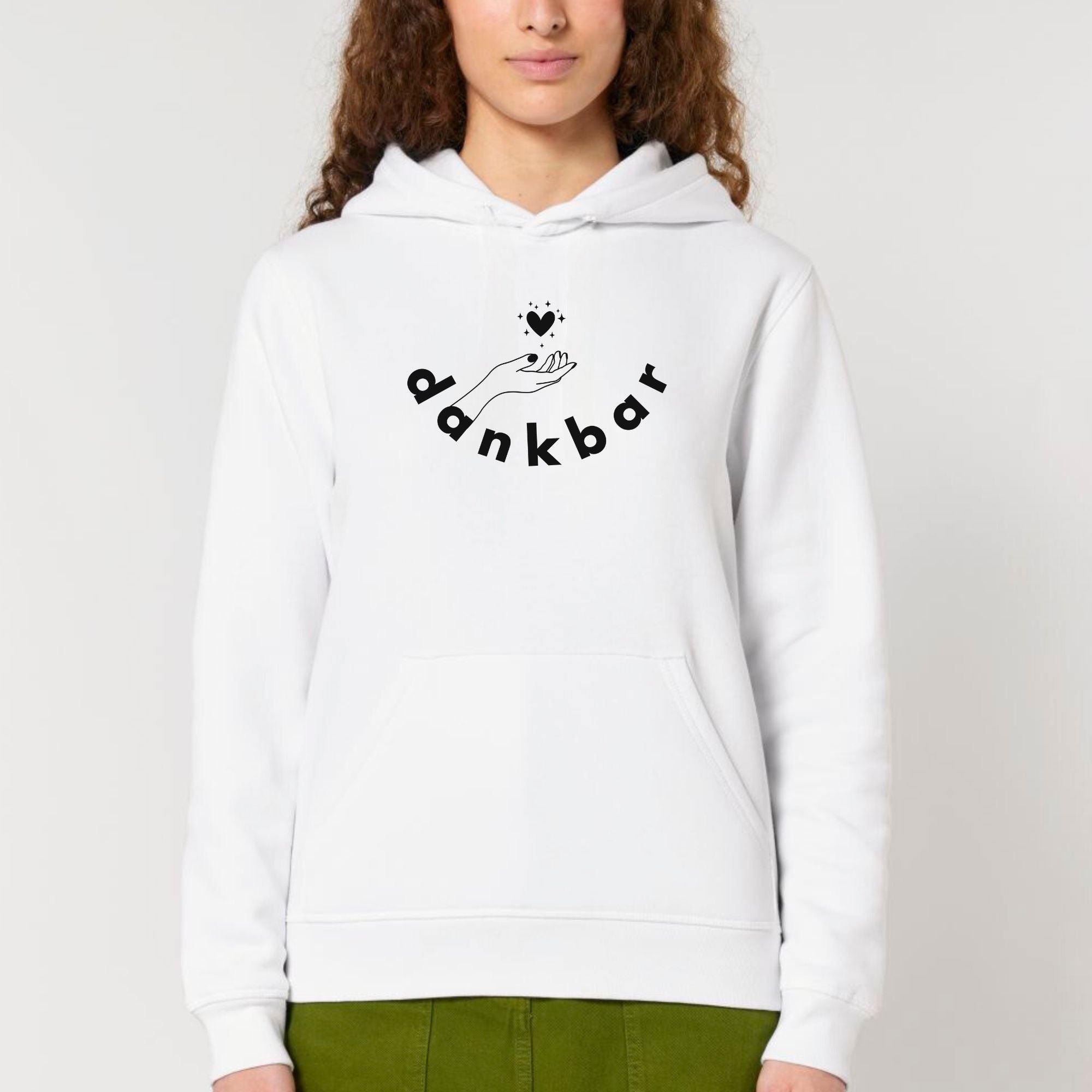 Dankbar Herz - Bio Unisex Hoodie