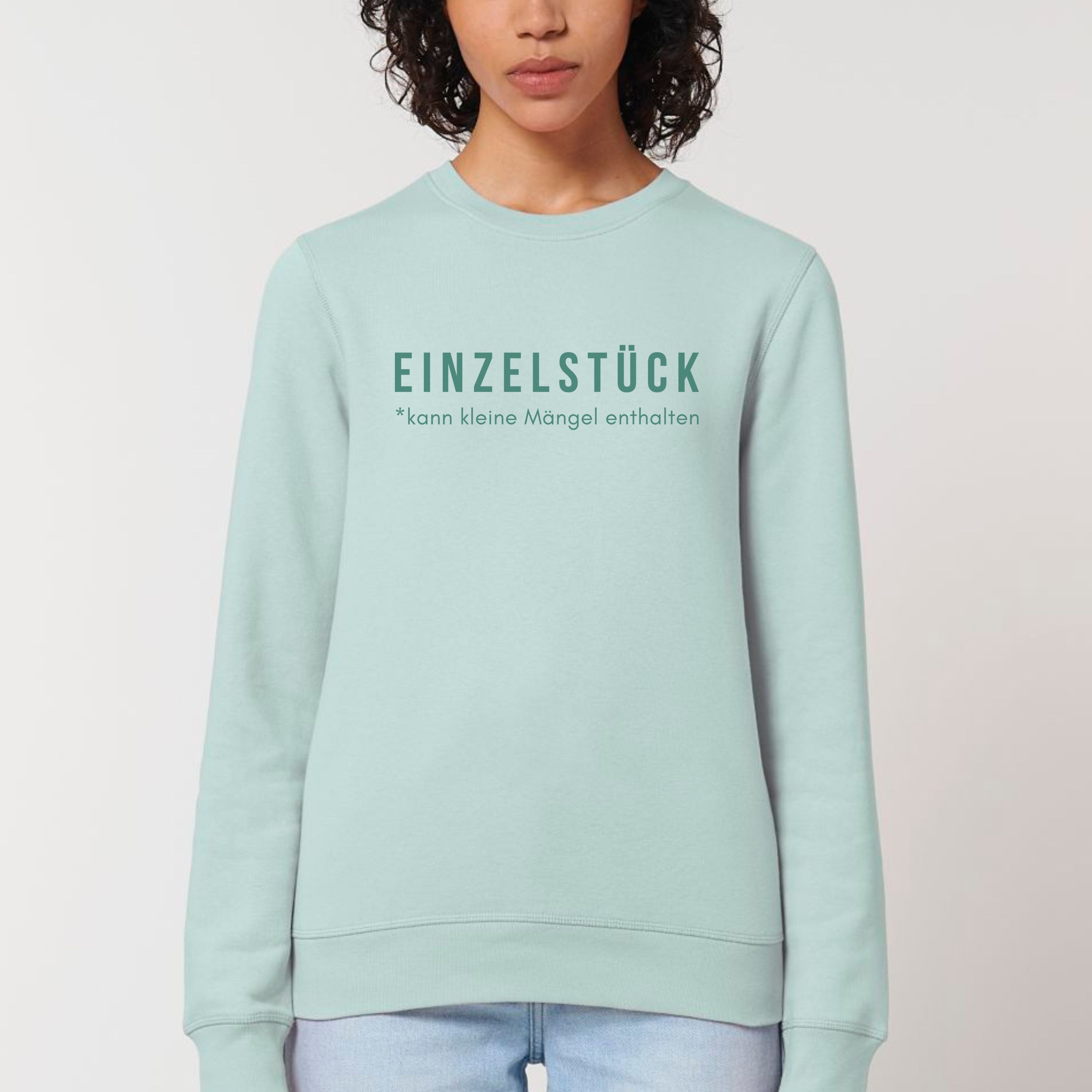 Einzelstück (monochrom) - Bio Unisex Sweatshirt