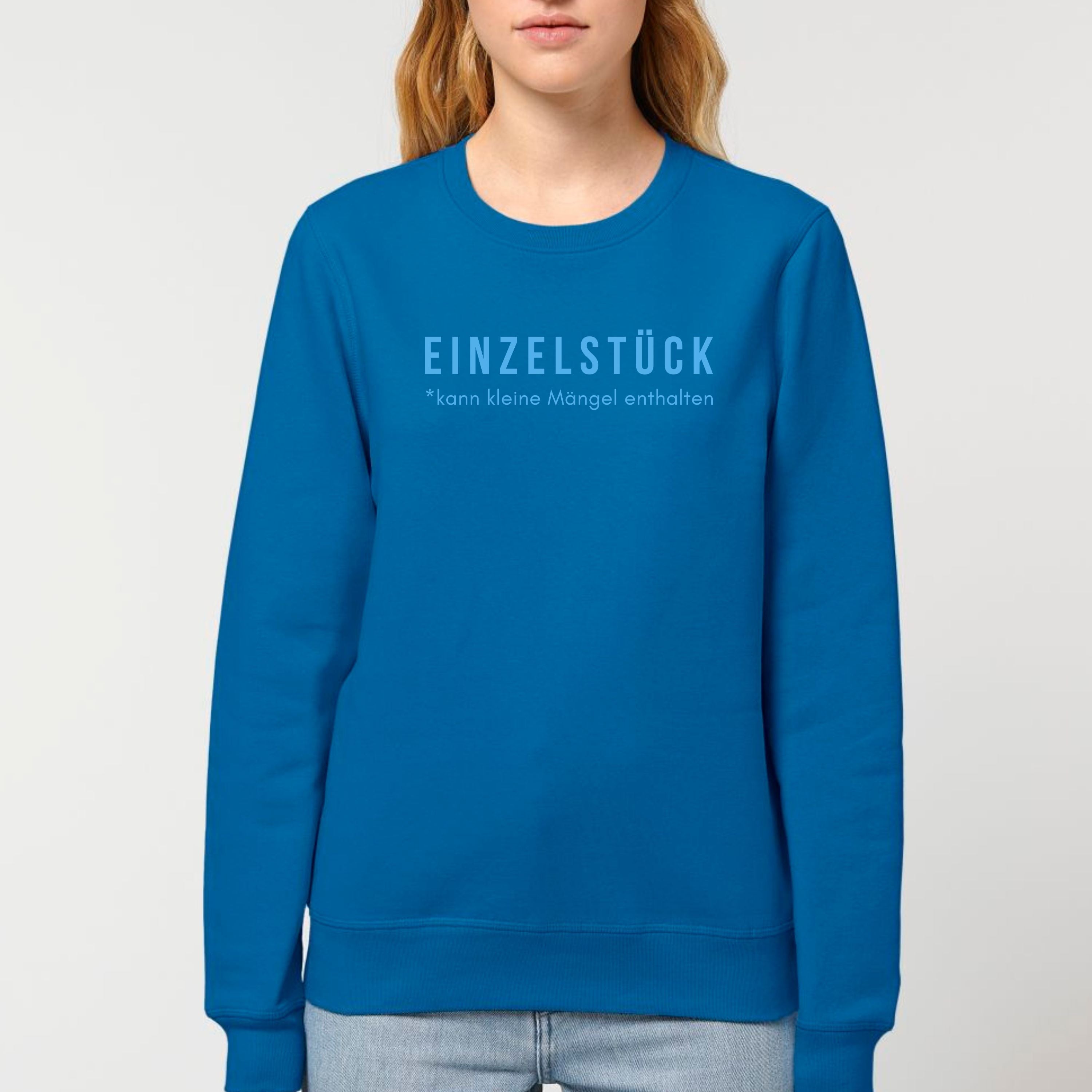 Einzelstück (Monochrom) - Bio Unisex Sweatshirt