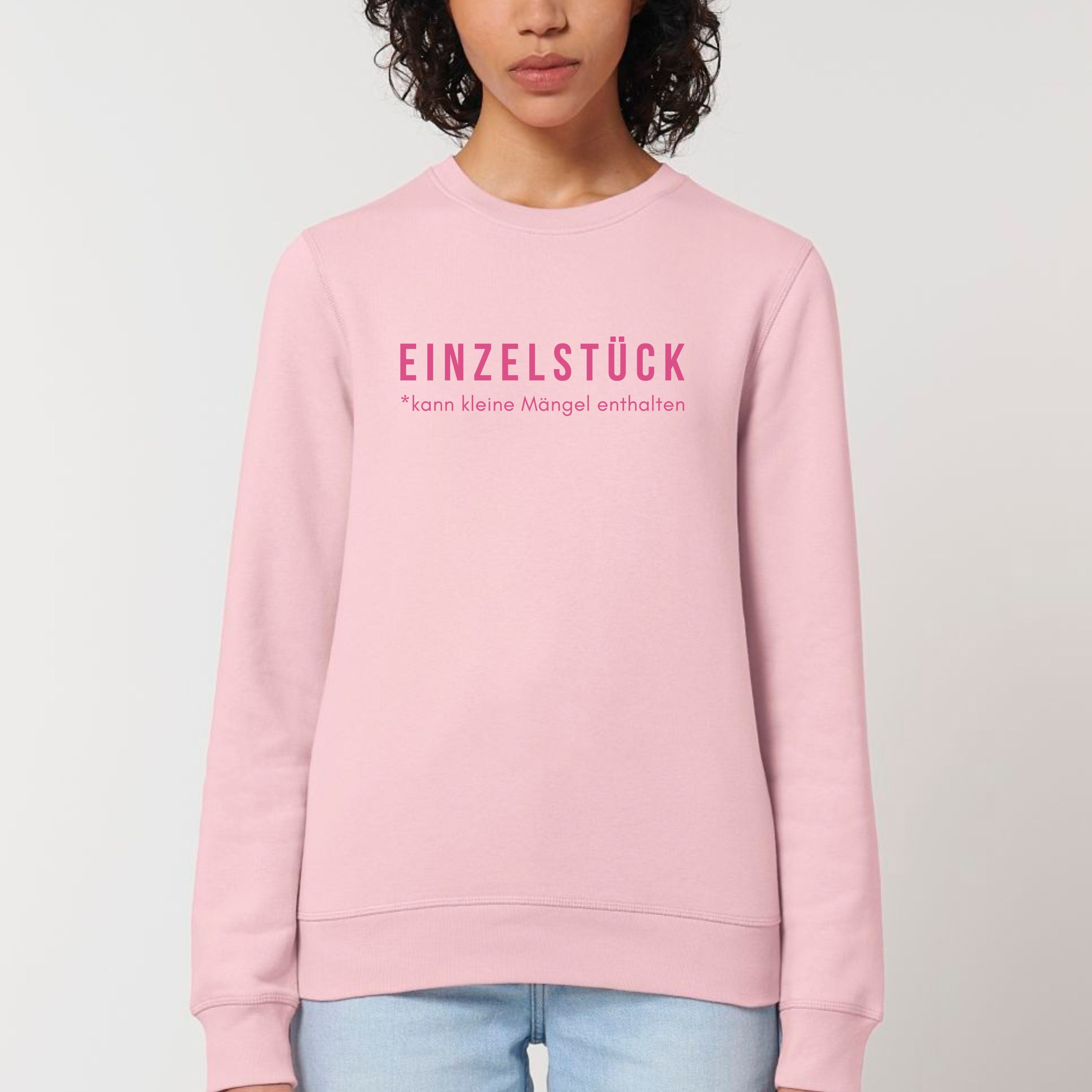 Einzelstück (Monochrom) - Bio Unisex Sweatshirt