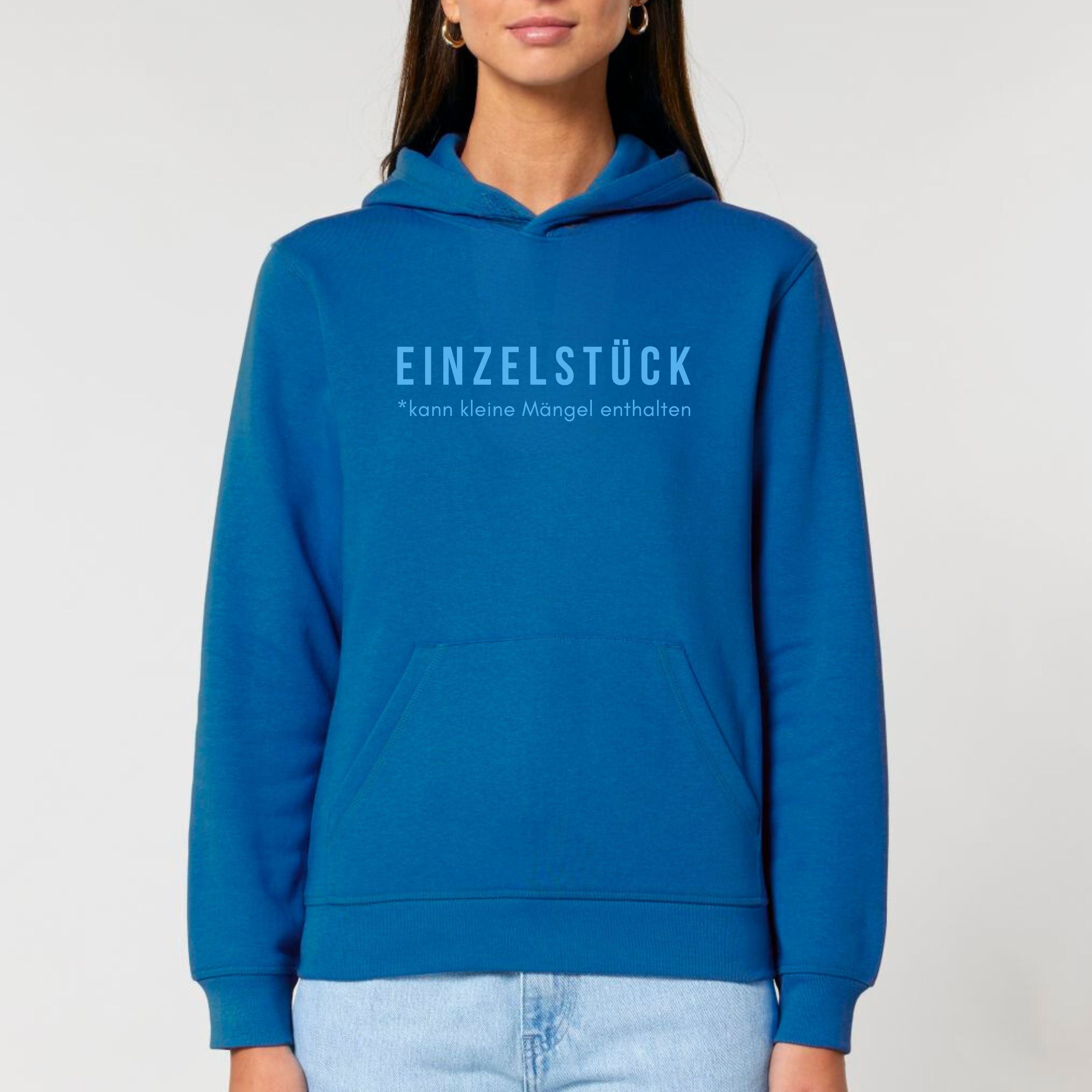 Einzelstück (Monochrom) - Bio Unisex Hoodie