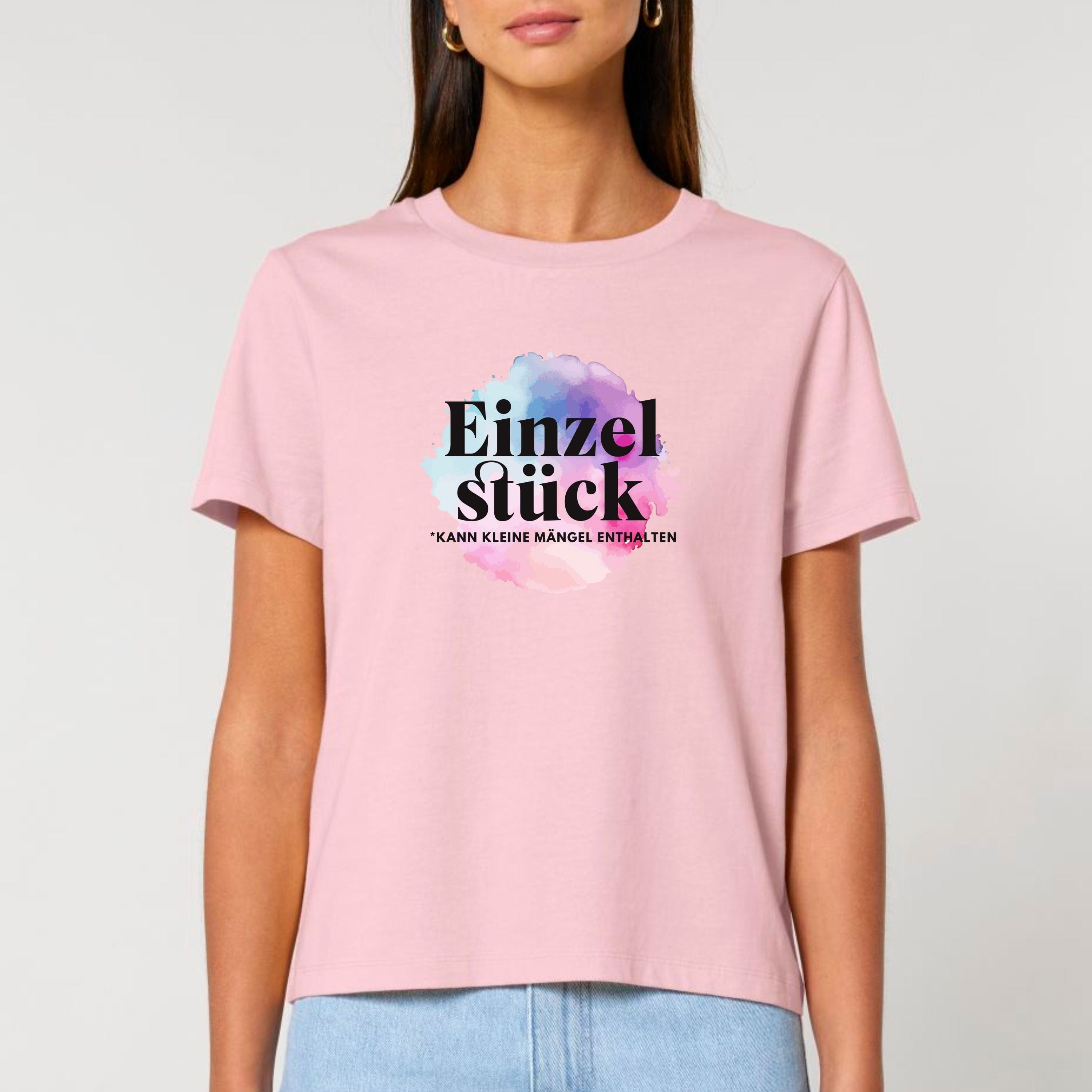 moteevation  Einzelstück (Special Edition 2) - Bio Frauen T-Shirt Cotton Pink / XS