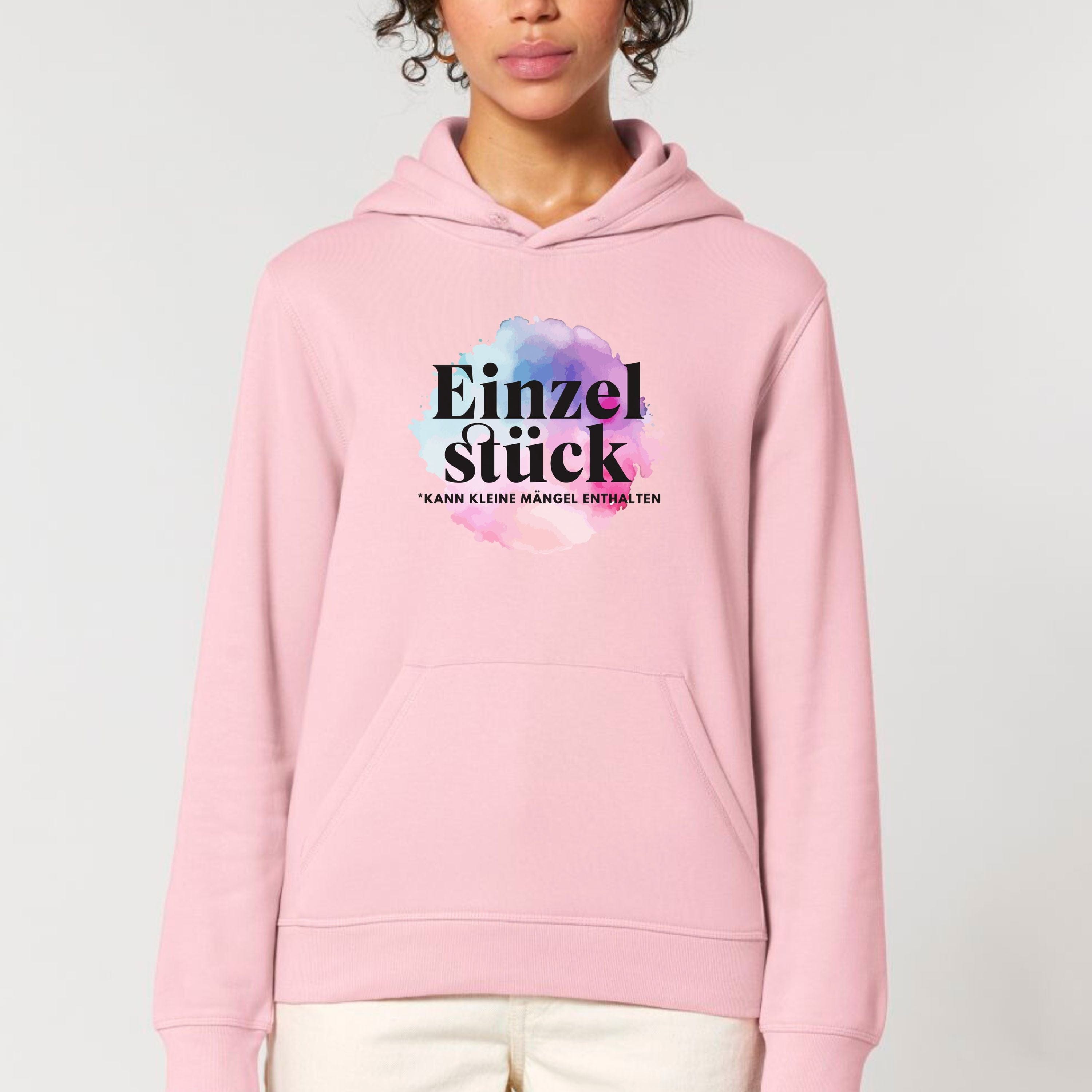 moteevation  Einzelstück (Special Edition 2) - Bio Unisex Hoodie Cotton Pink / XS